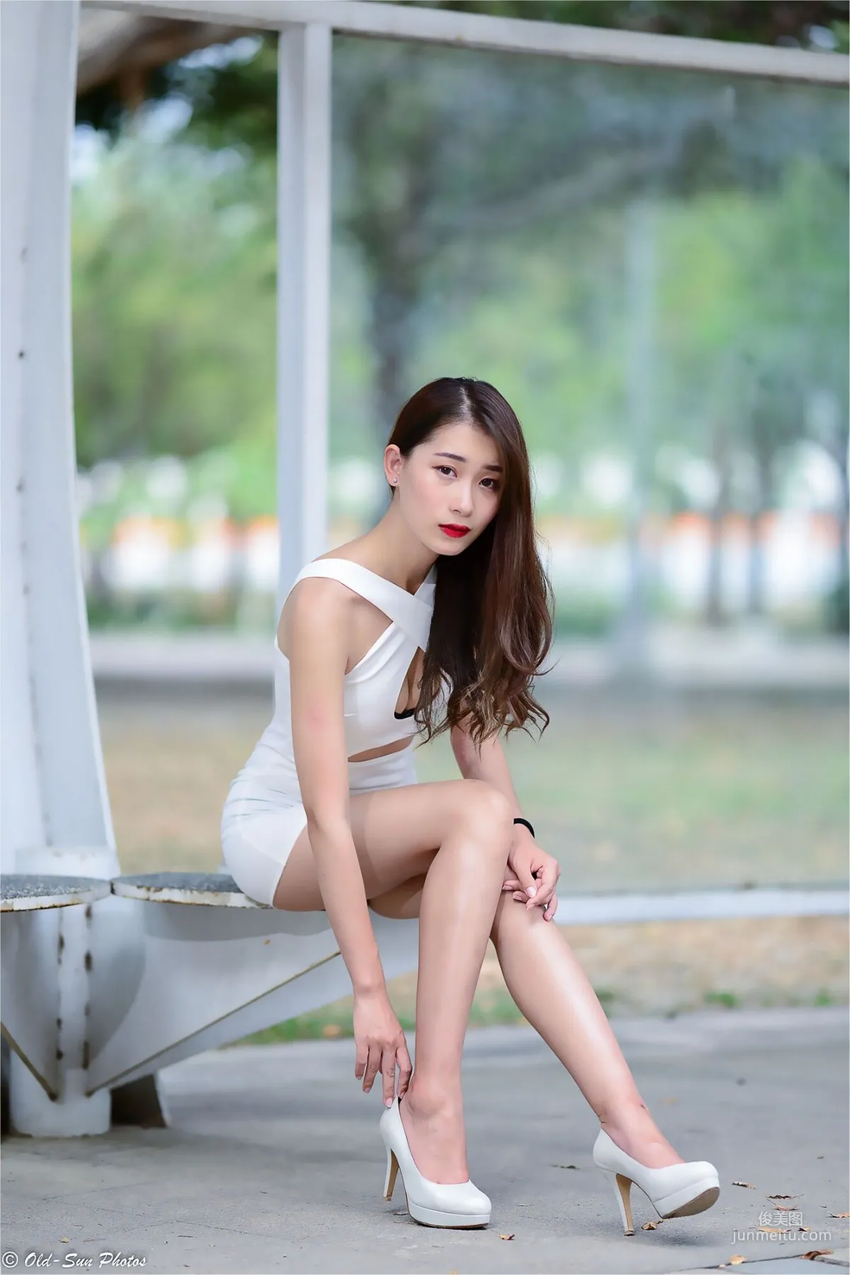 [Taiwan Beauties] Xiao Yu 'Zuoying Botanical Garden' Sexy Outdoor Shoot Photo Set photo 63