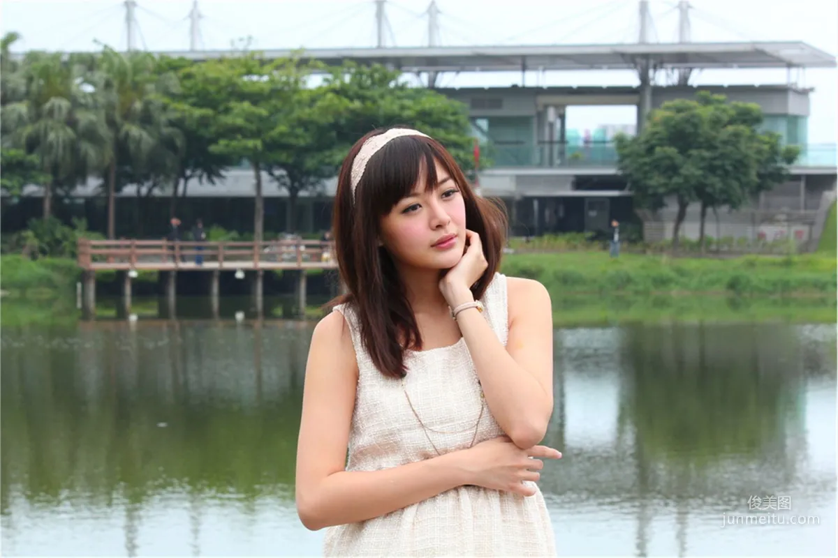 [Taiwan Goddess] Xiao Meng "Wushi Harbor Outdoor Shoot" Photo Set photo 10