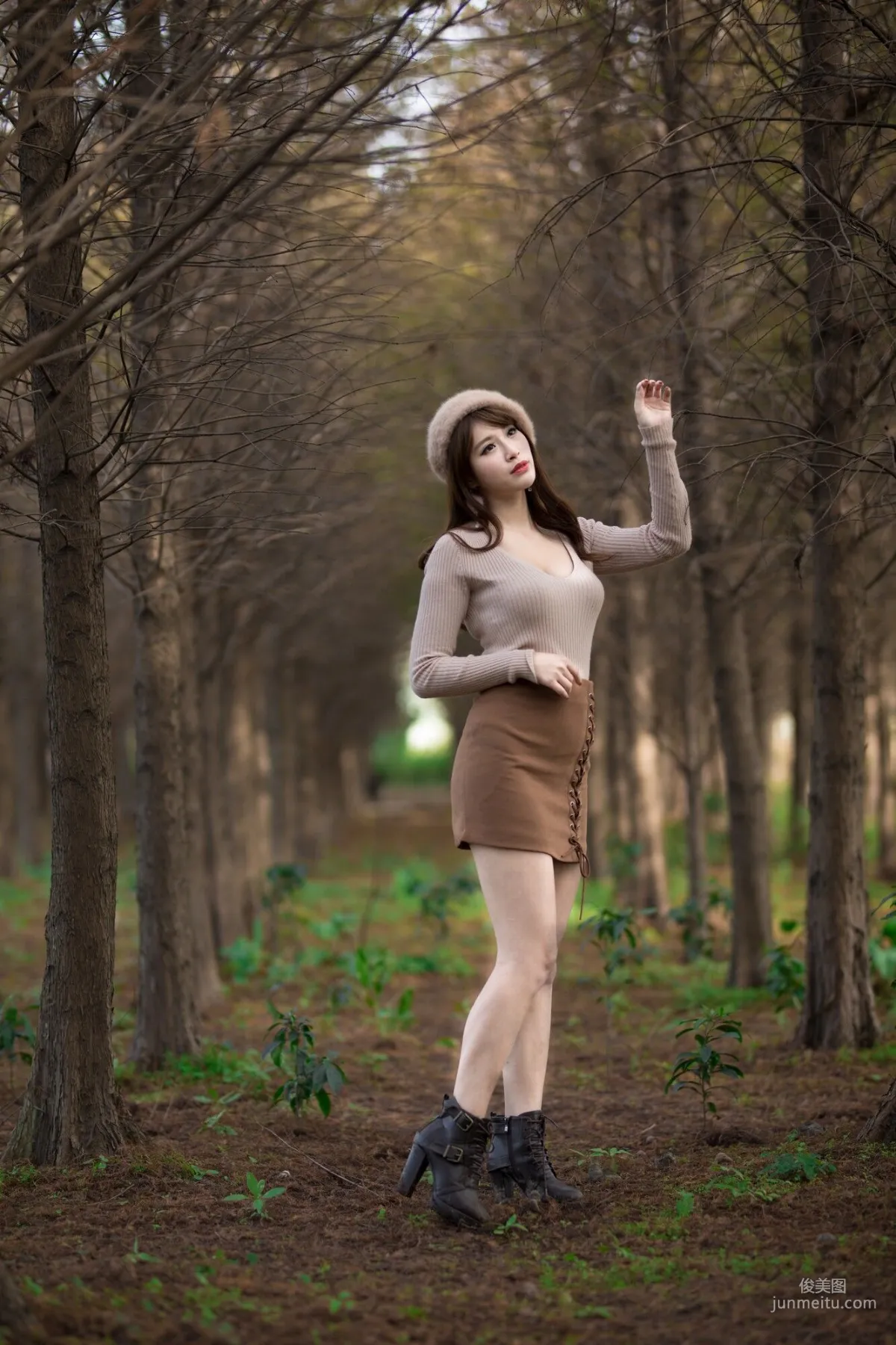 [Taiwan Beauties] Wu Yuqi Bald Cypress in Luzhu Photo Set photo 4