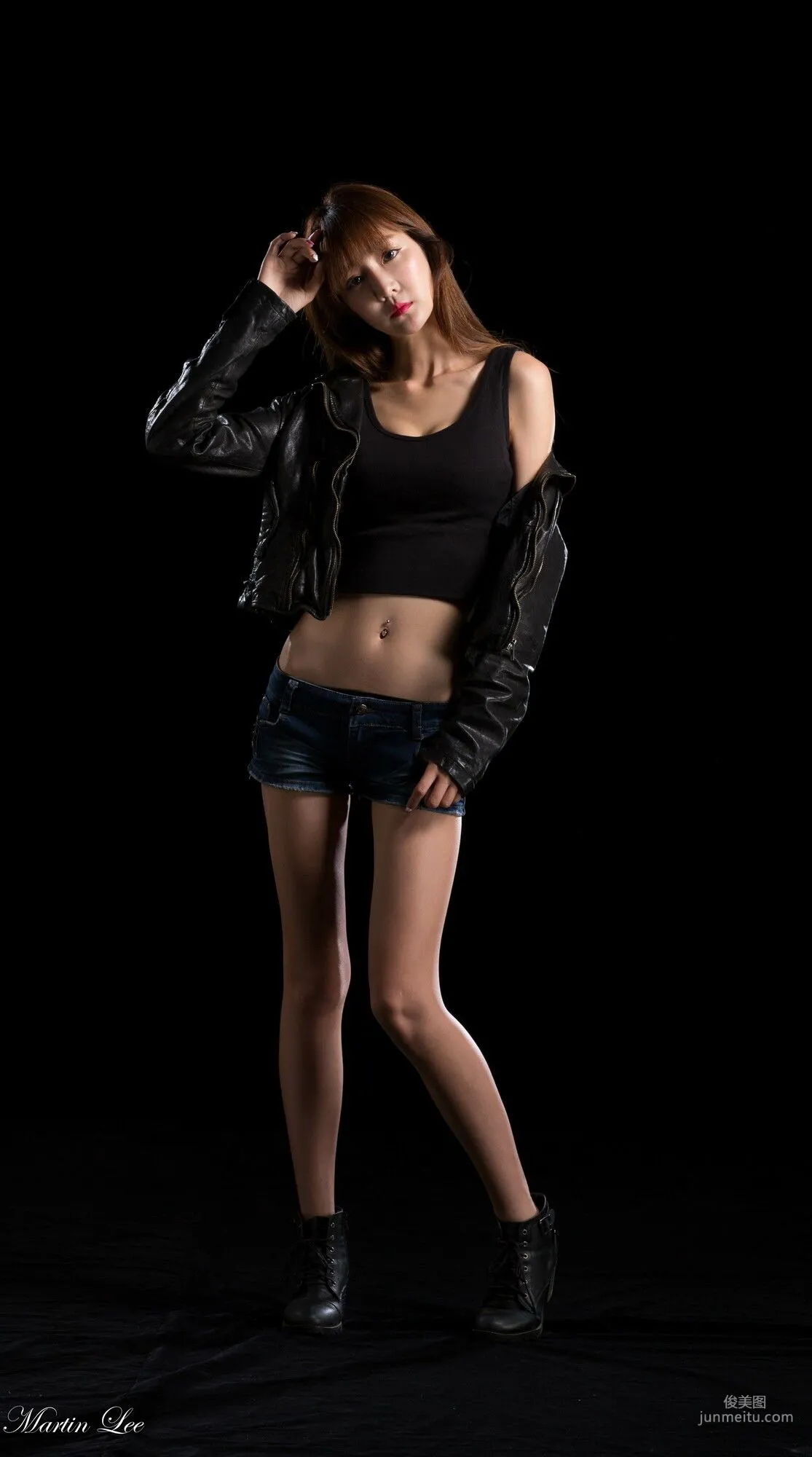 [Taiwan Beauties] Lv Man, Black Stockings Beauty, Three Outfits, Photo Set photo 9