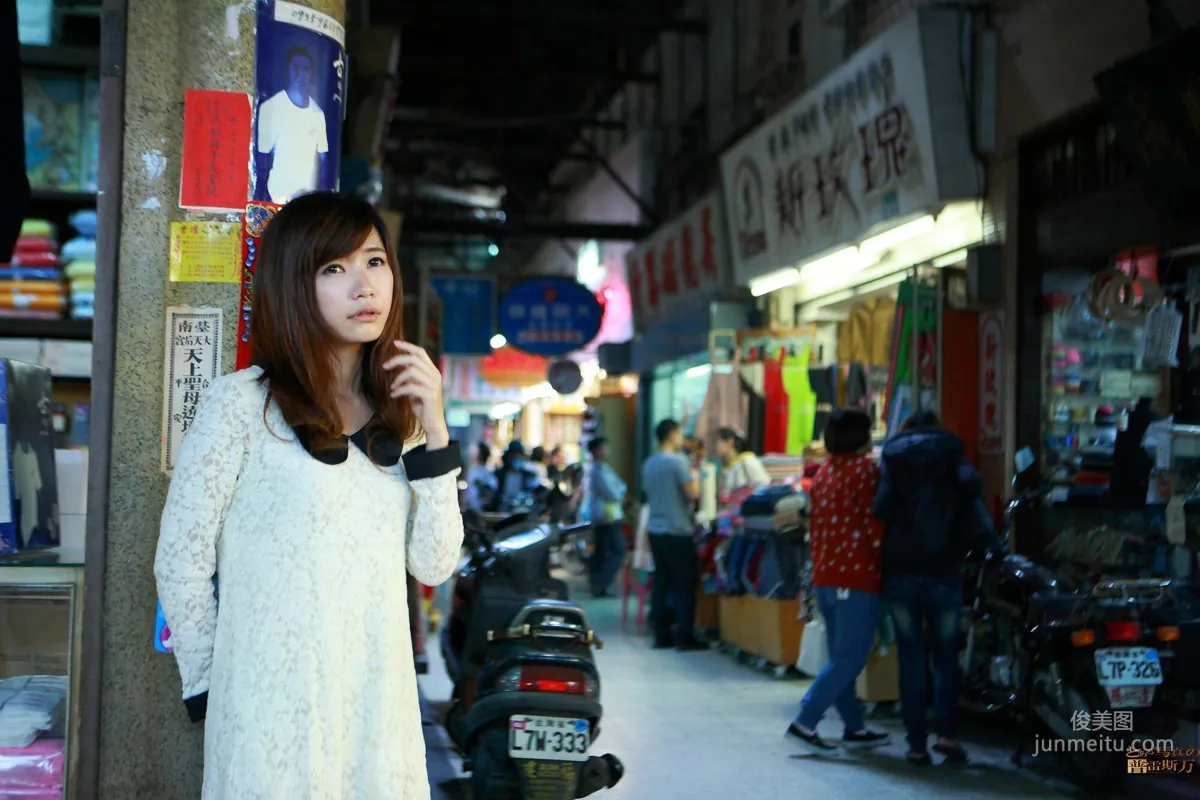 [Taiwan Beauties] Wanzi, Tainan Xiaoximen Outdoor Shoot Photo Set photo 32