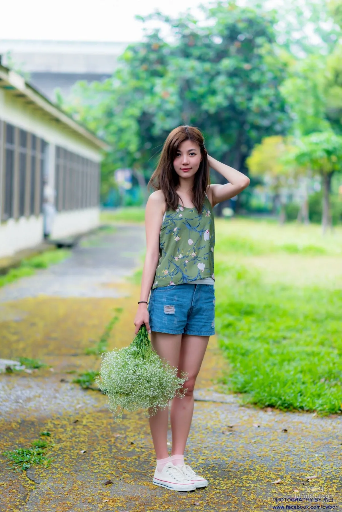 [Taiwan Beauties] Dash Xu, Afternoon Session at Youchang Elementary School Fashion Outdoor Shoot Photo Set photo 43