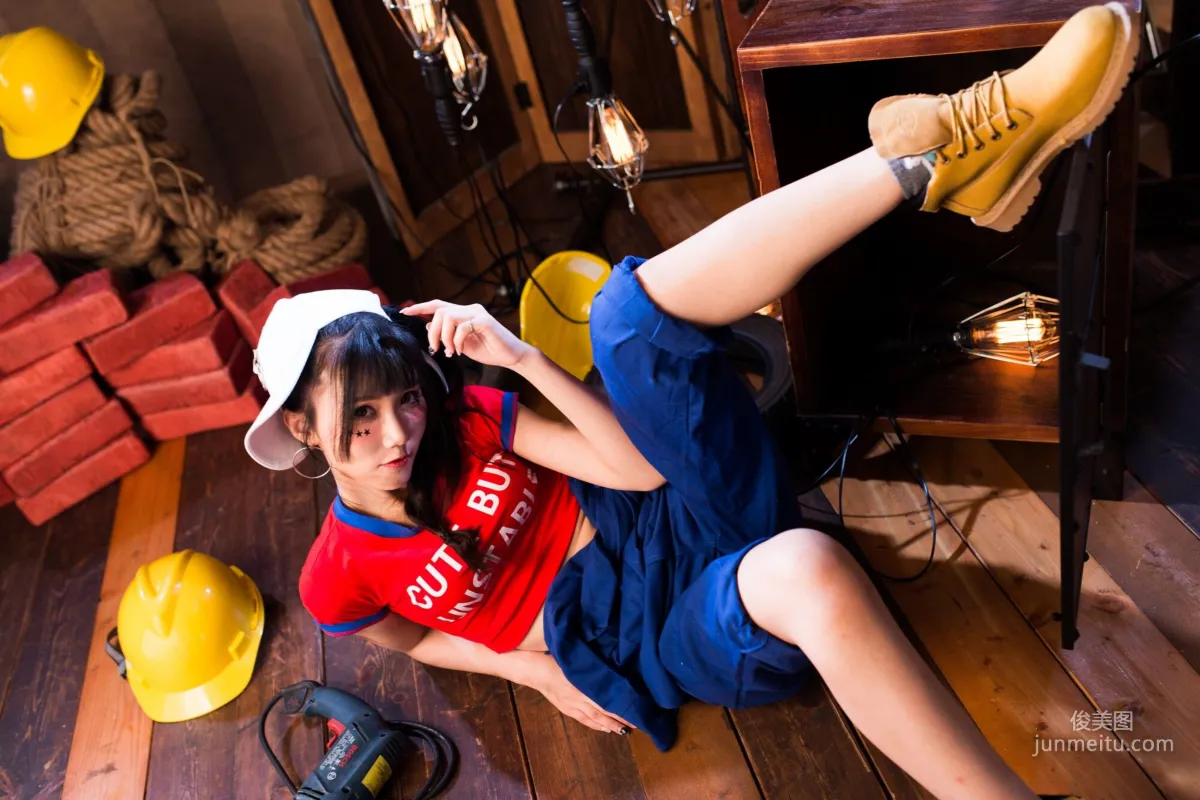 [Taiwan Beauties] Qiao Qiaoer Sylvia, Piano Studio Football Baby Photo Set photo 26