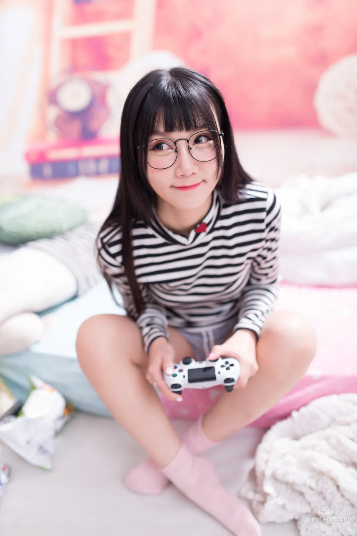 [Taiwan Beauties] Qiao Qiaoer, Piano Studio Gamer Girl DVA Photo Set photo 5