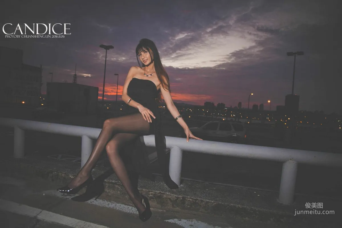 [台灣嫩模] 蔡譯心Candice《車外拍》 寫真集 88