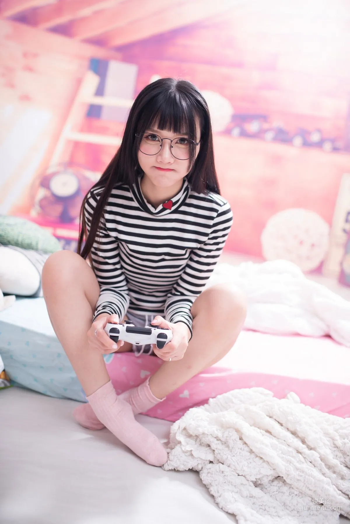 [Taiwan Beauties] Qiao Qiaoer, Piano Studio Gamer Girl DVA Photo Set photo 4