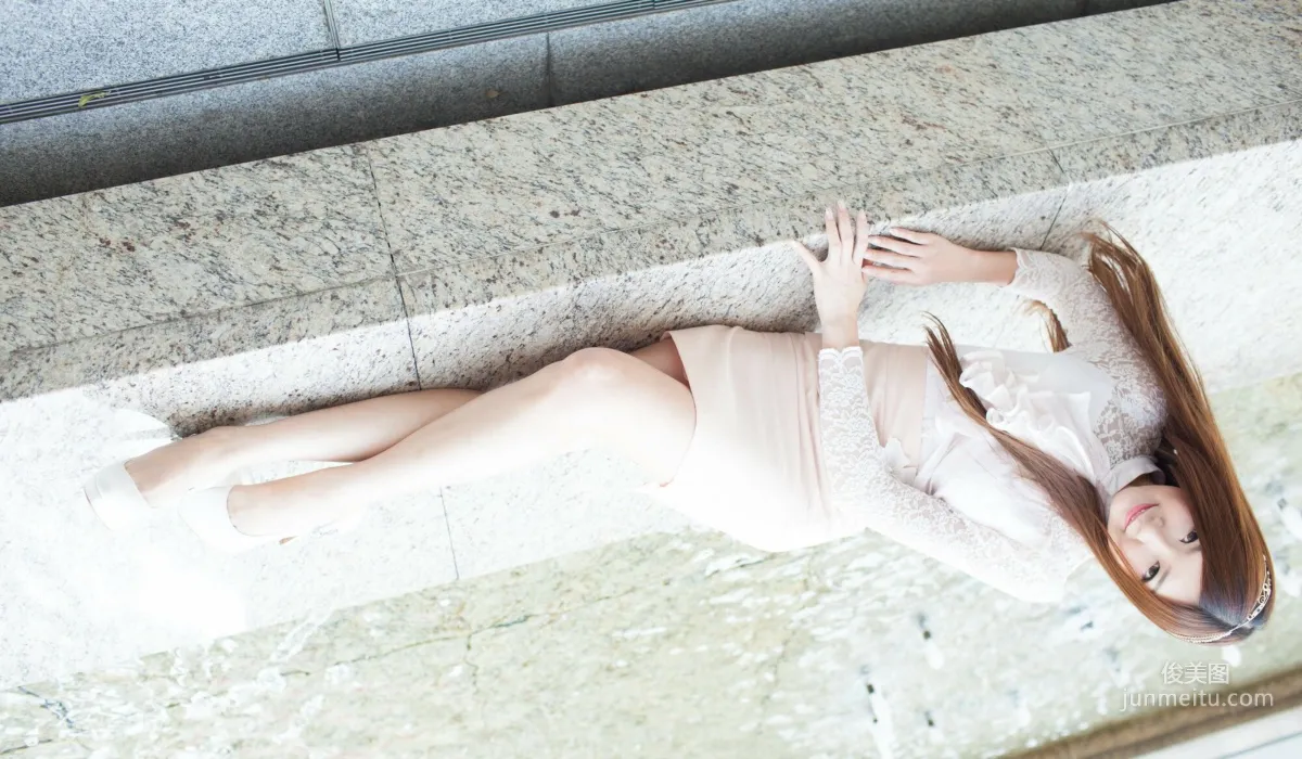 [Taiwan Beauties] Michelle Xiaoyu, Xinyi District Street Snap, Lace + Bodycon Mini Skirt Photo Set photo 10