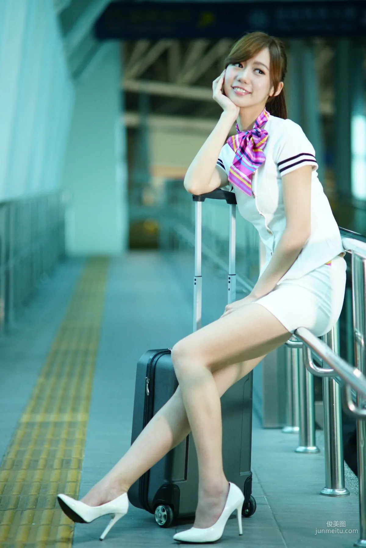 [Taiwan Beauties] Zhangjingjing Arlena / Zhang Yunjing "Wuri High-Speed Rail Girl~" Photo Set photo 3