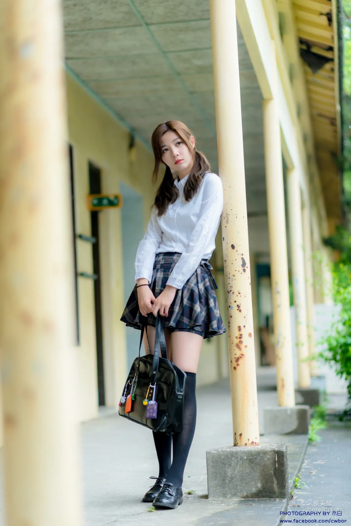 [Taiwan Beauties] Dash Xu, Afternoon Session at Youchang Elementary School Fashion Outdoor Shoot Photo Set photo 11