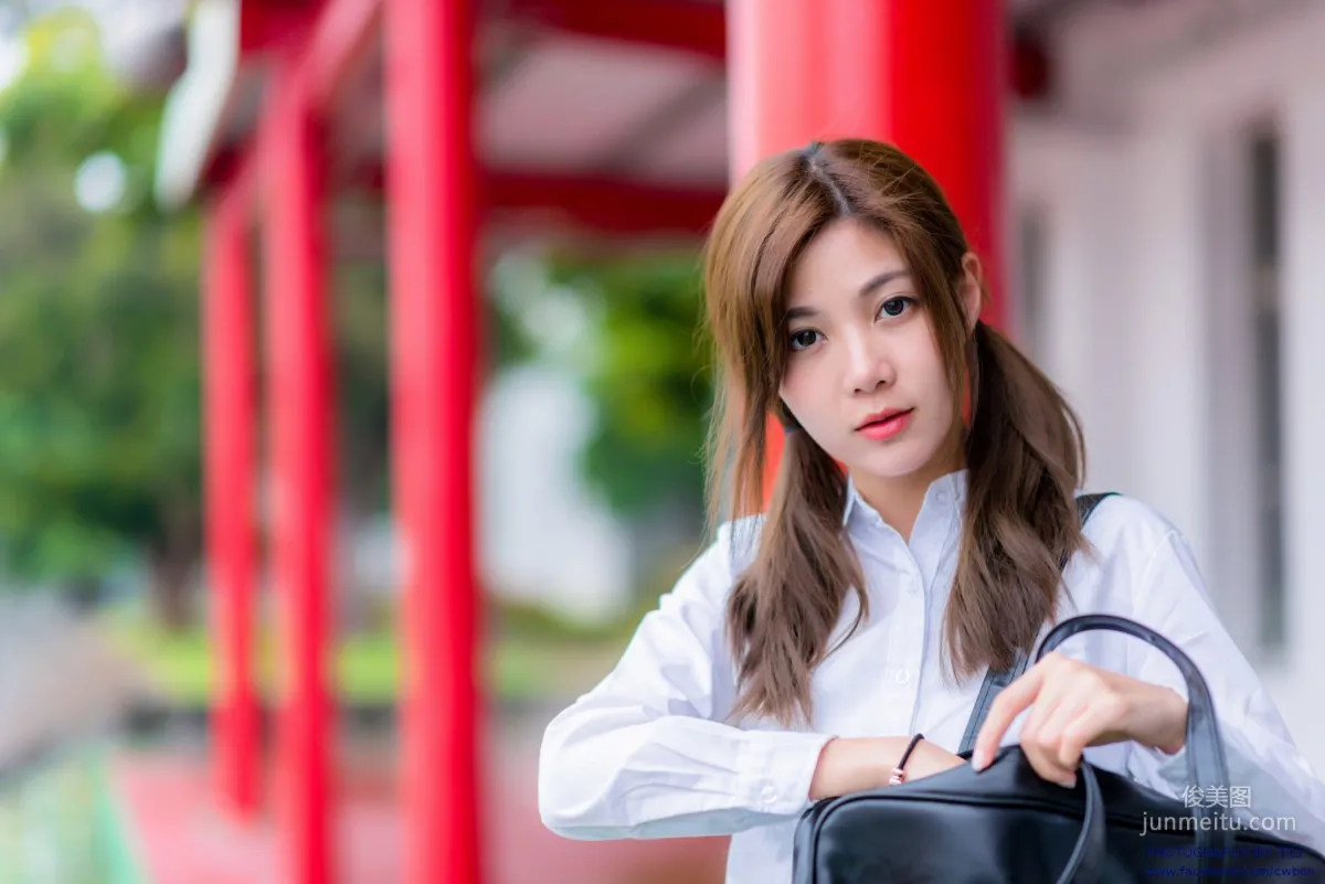 [Taiwan Beauties] Dash Xu, Afternoon Session at Youchang Elementary School Fashion Outdoor Shoot Photo Set photo 20