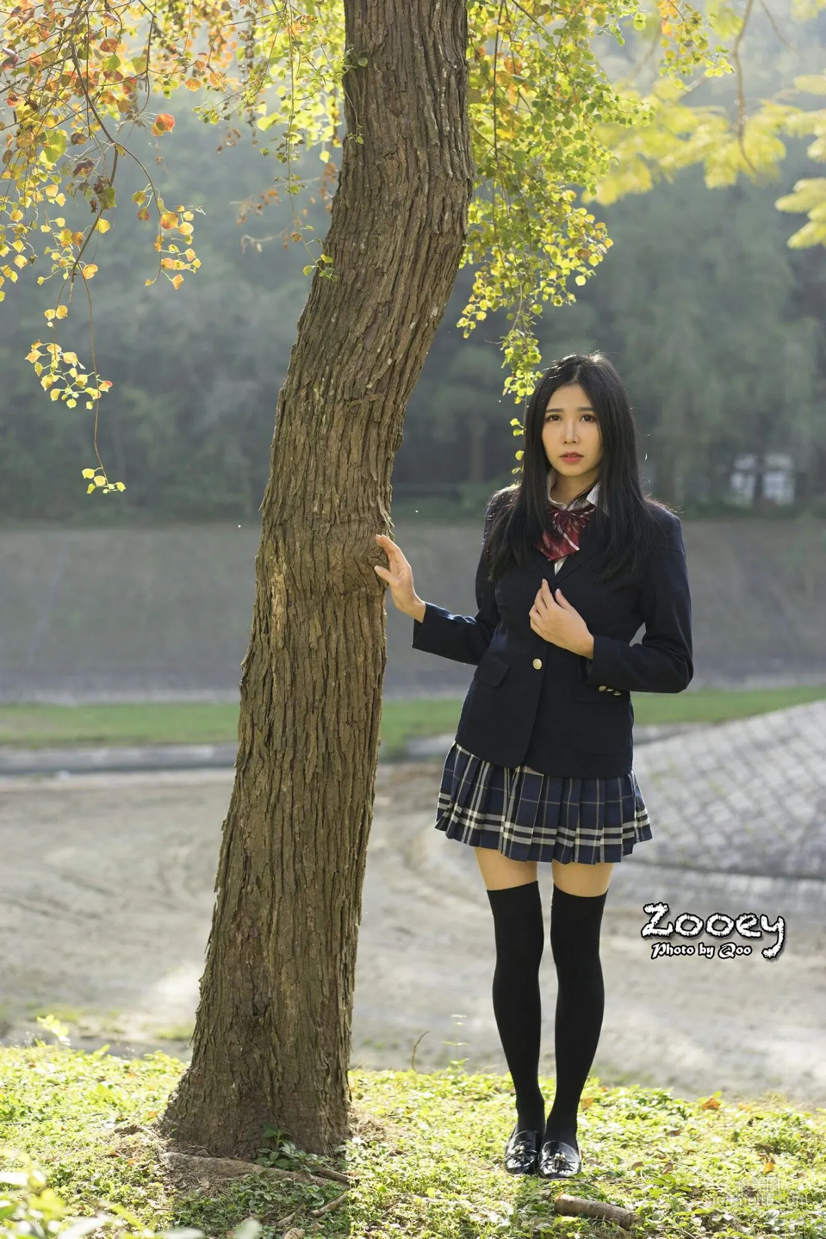 [Taiwan Beauties] Zooey, Outdoor Shoot Fresh and Pure 3 Outfits, Photo Set photo 53
