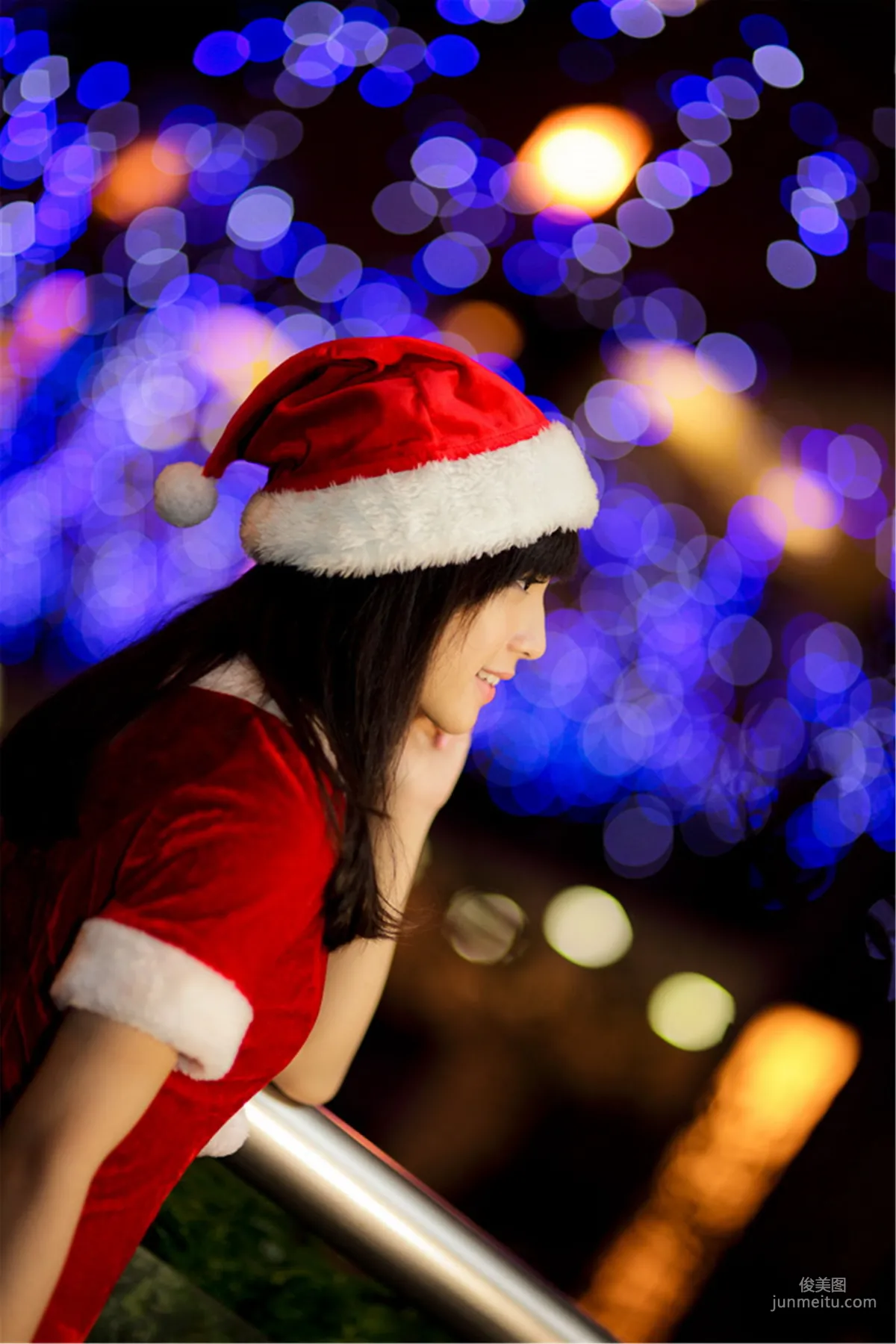 [Taiwan Beauties] Yu Chengjing (Xiao Jing) Xinyi Shopping District Christmas Night Shoot Photo Set photo 16