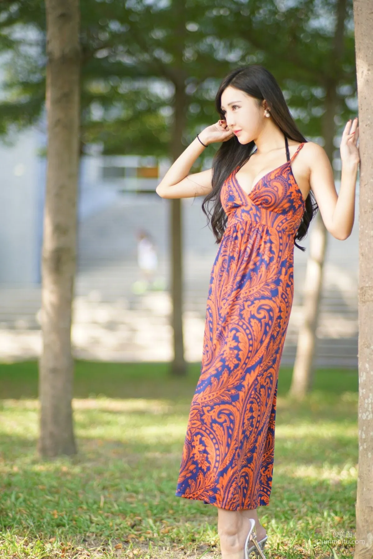 [Taiwan Beauties] Zhao Yun Syuan Taichung Art Museum Long Skirt Series Photo Set photo 48
