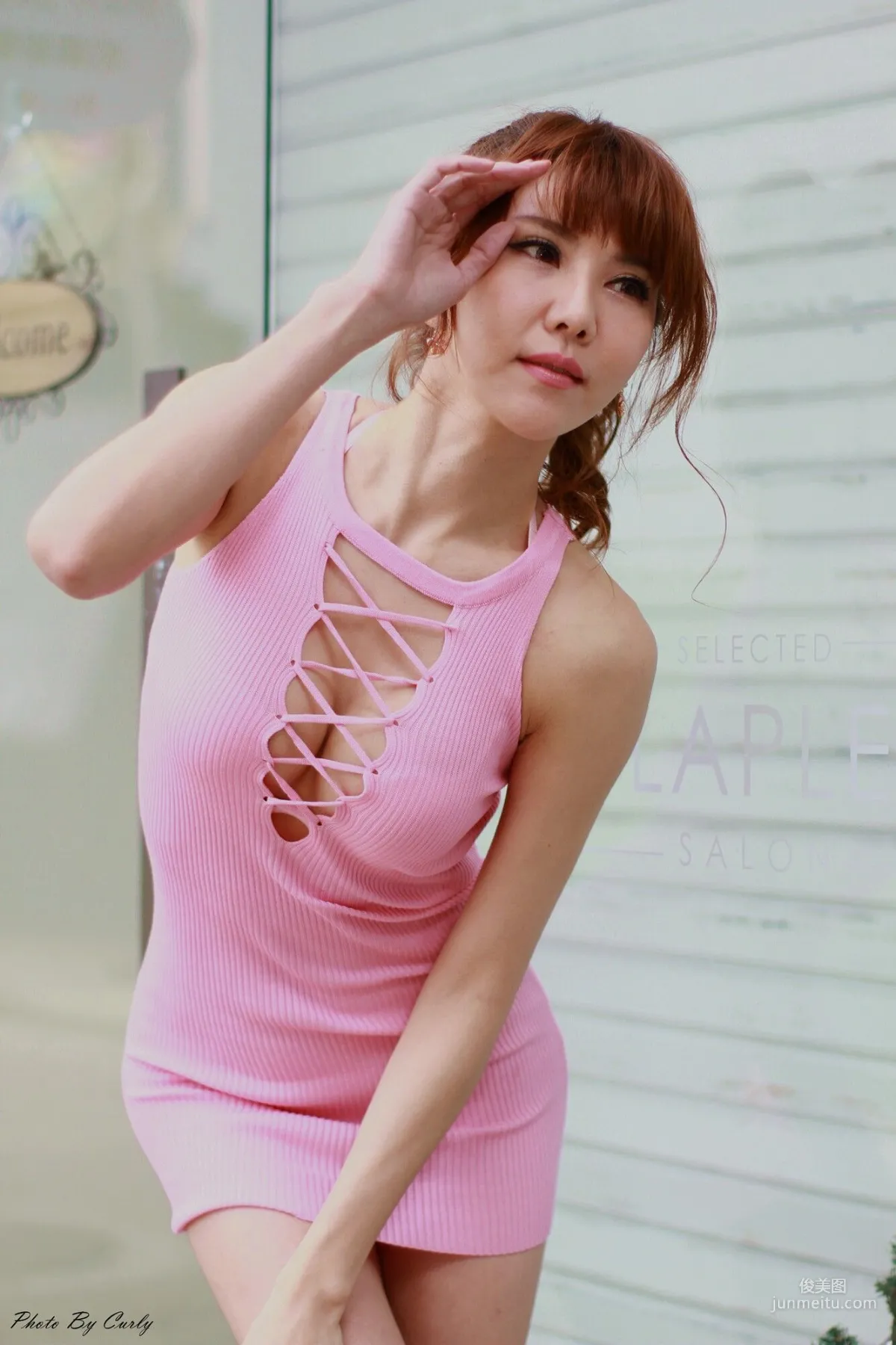 [Taiwan Beauties] Maggie Huang Shuhua, Xinjuejiang Shopping District, Street Snap in Bodycon Skirt Photo Set photo 66