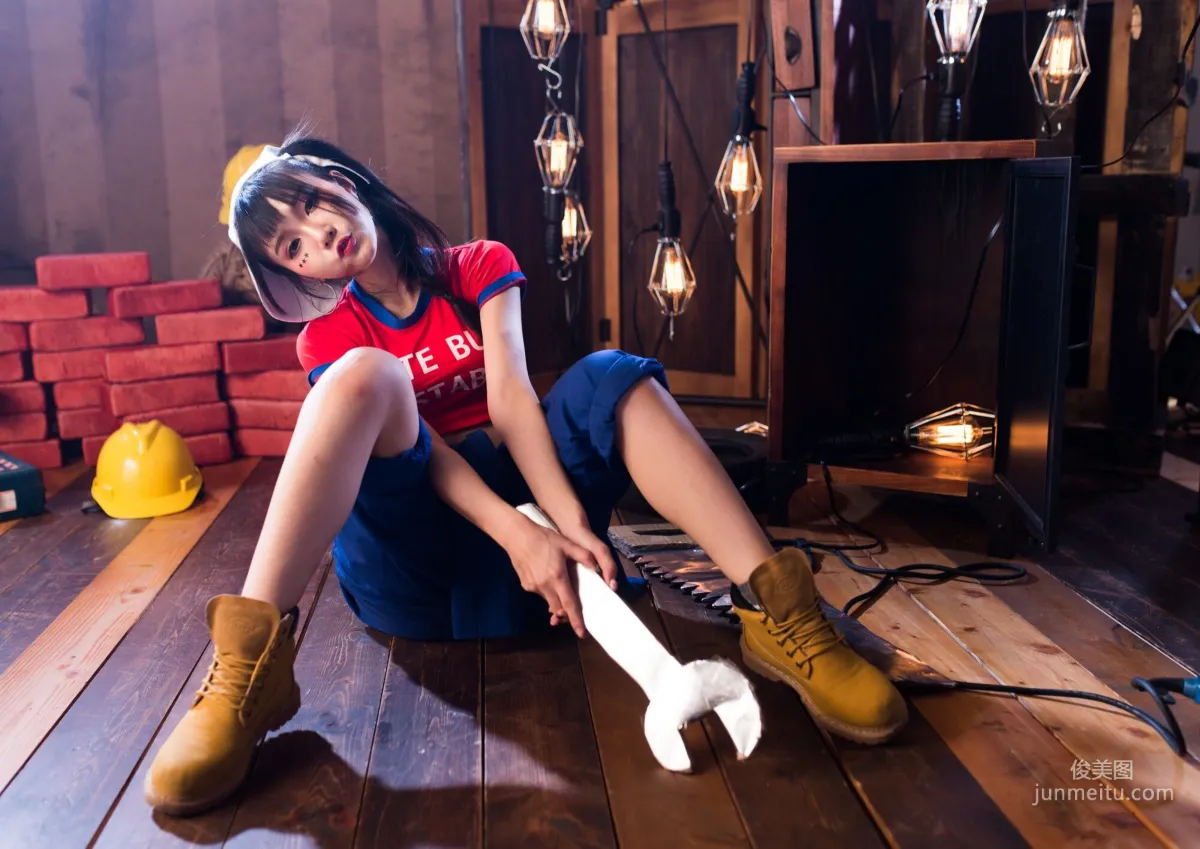[Taiwan Beauties] Qiao Qiaoer Sylvia, Piano Studio Football Baby Photo Set photo 29