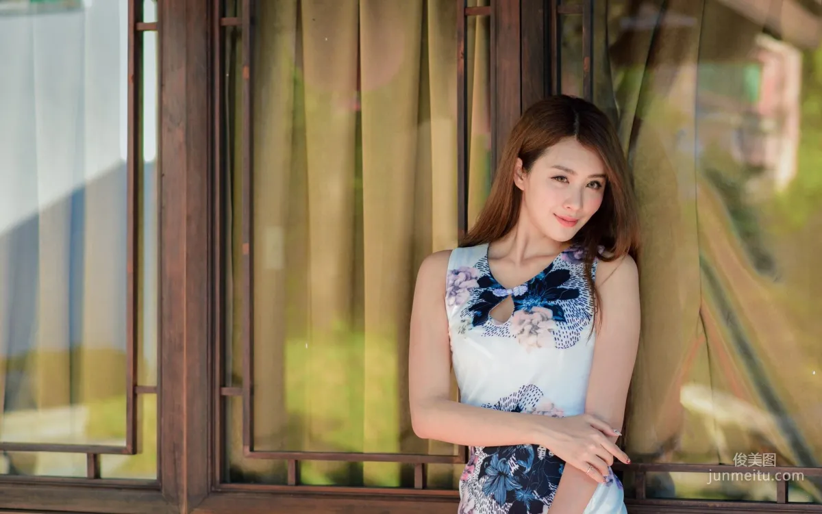 [Taiwan Beauties] Miso Xia Qing Classic Qipao + Fresh School Uniform Photo Set photo 50