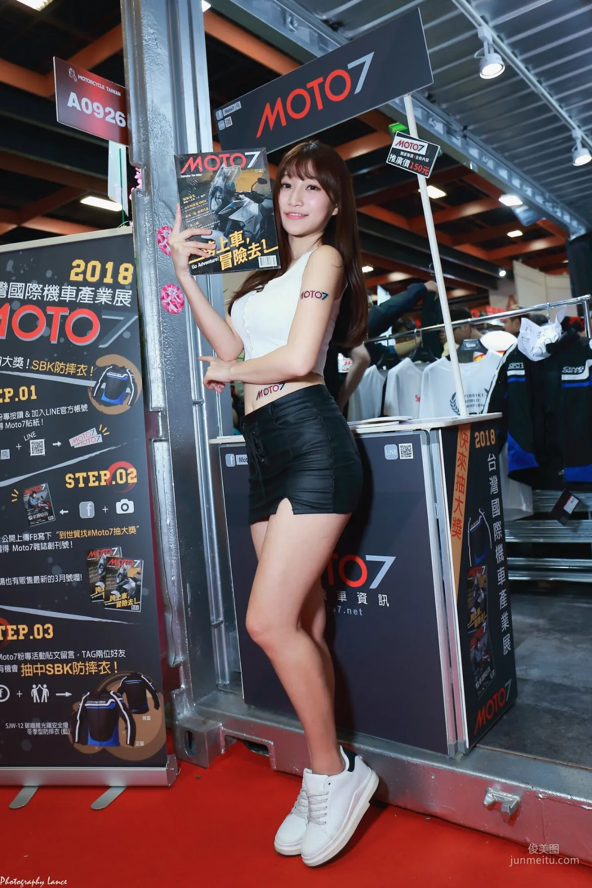 [Taiwan Beauty Model Exhibition Series] 2018 Taipei International Auto Parts + Motorcycle Industry Exhibition Shoot Photo Collection photo 21