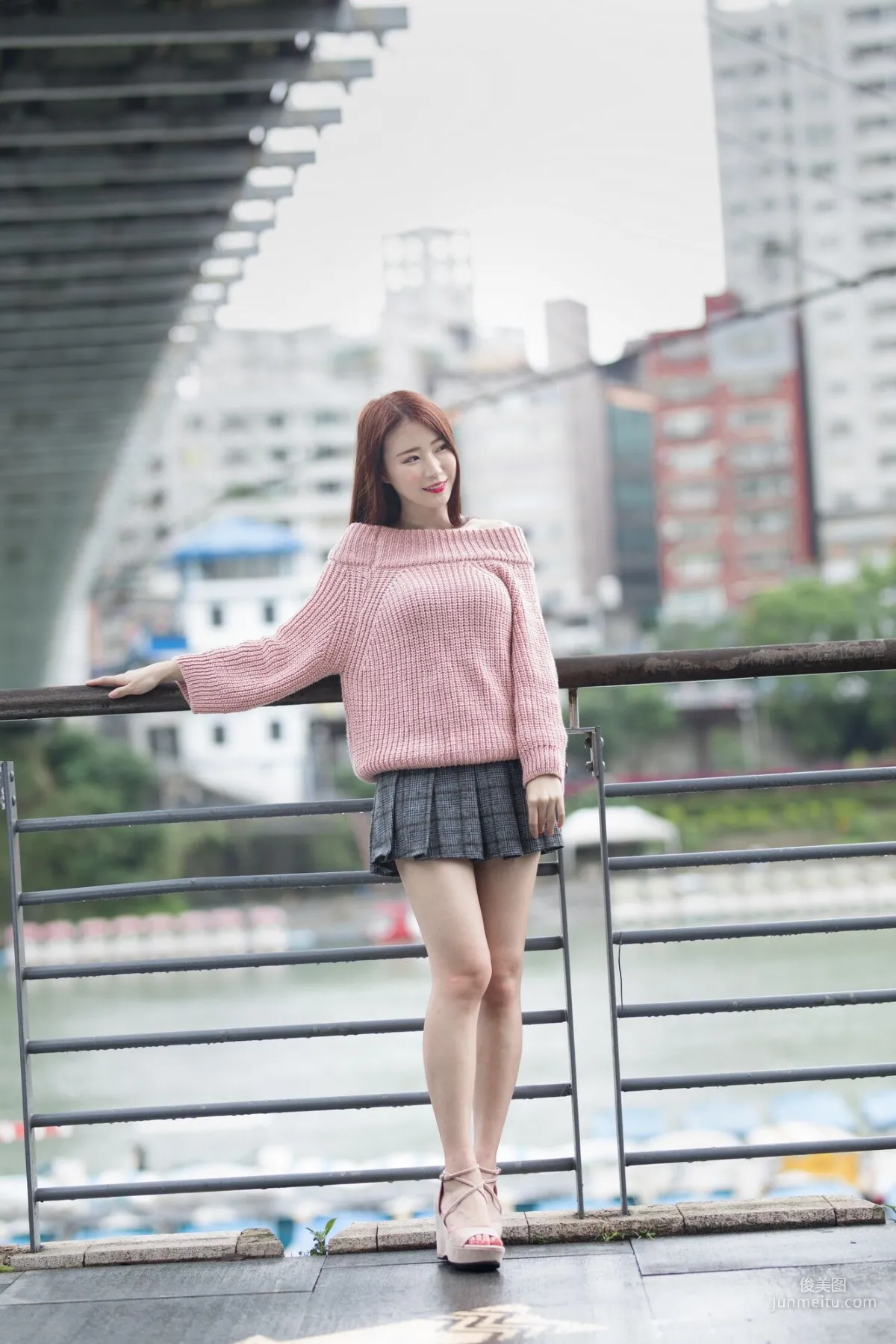[Taiwan Internet Celebrity Beauty] Lia Yang Siyuan, Xindian Bitan Photo Set photo 3