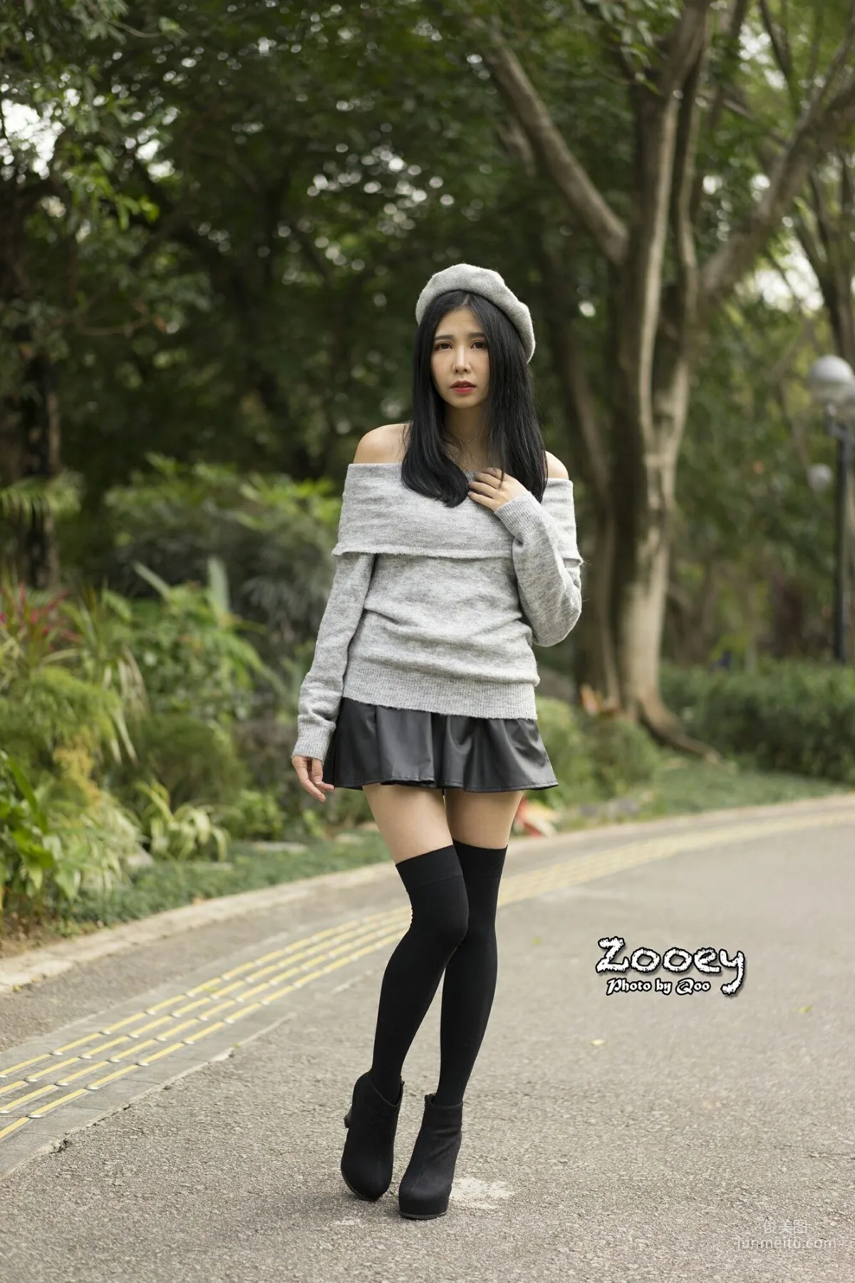 [Taiwan Beauties] Zooey, Outdoor Shoot Fresh and Pure 3 Outfits, Photo Set photo 32