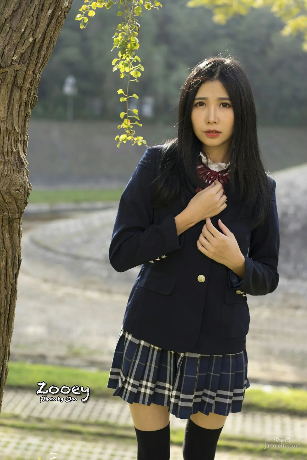 [Taiwan Beauties] Zooey, Outdoor Shoot Fresh and Pure 3 Outfits, Photo Set photo 54