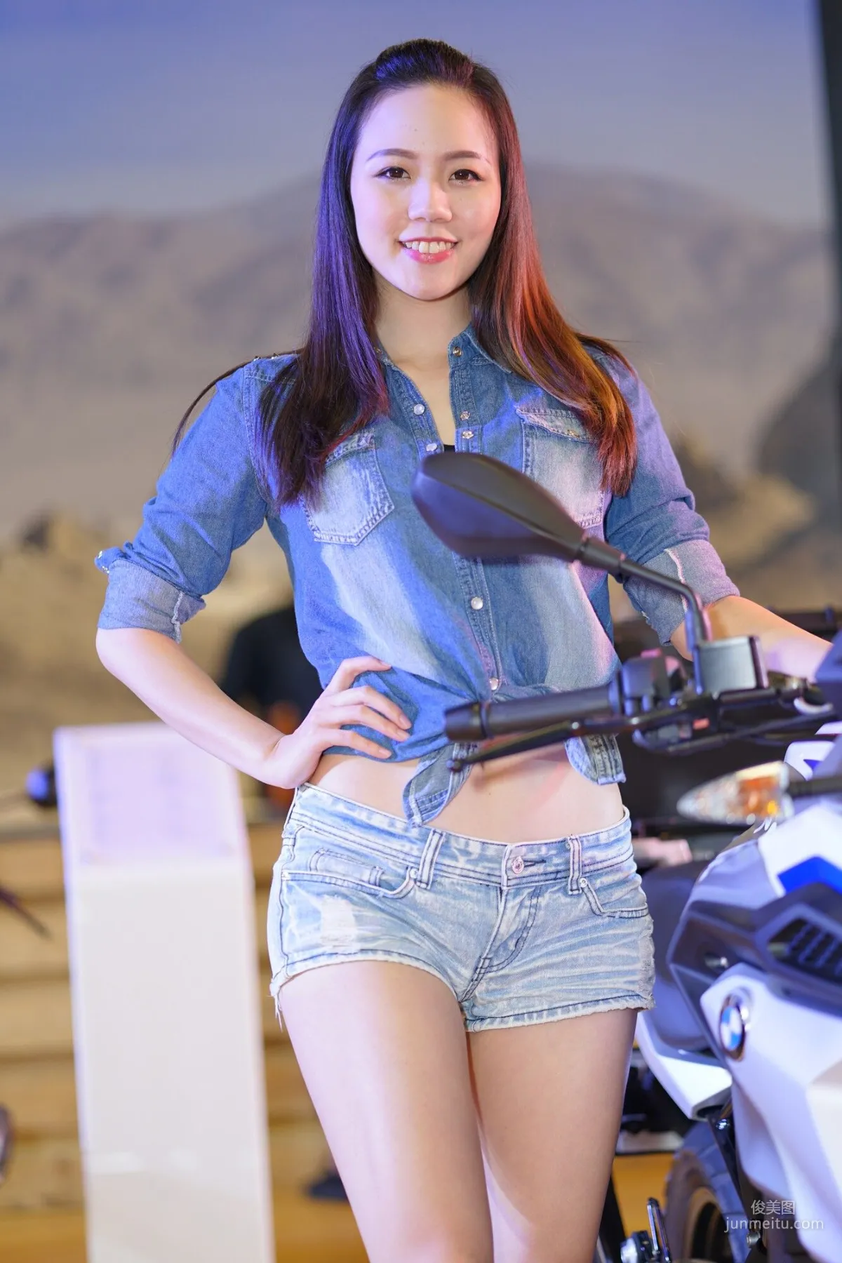 [Taiwan Beauty Model Exhibition Series] 2018 Taipei International Auto Parts + Motorcycle Industry Exhibition Shoot Photo Collection photo 121