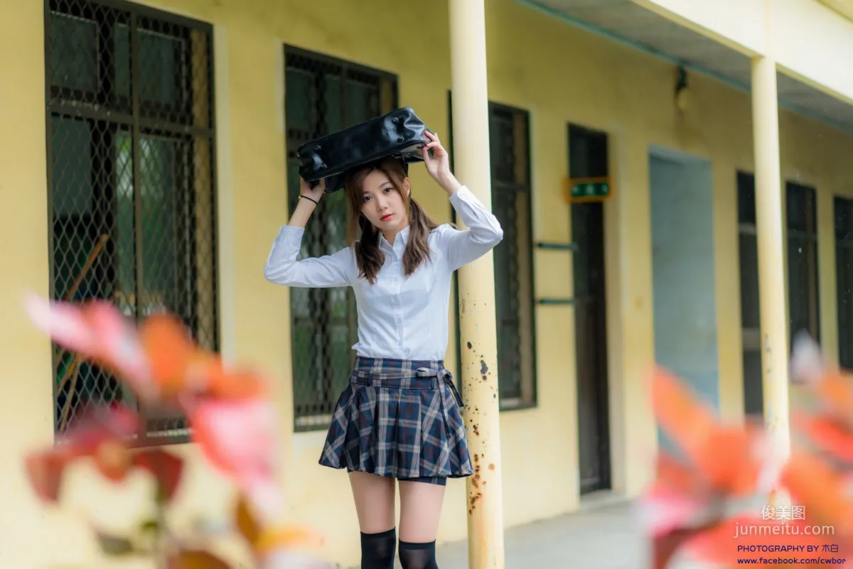 [Taiwan Beauties] Dash Xu, Afternoon Session at Youchang Elementary School Fashion Outdoor Shoot Photo Set photo 10