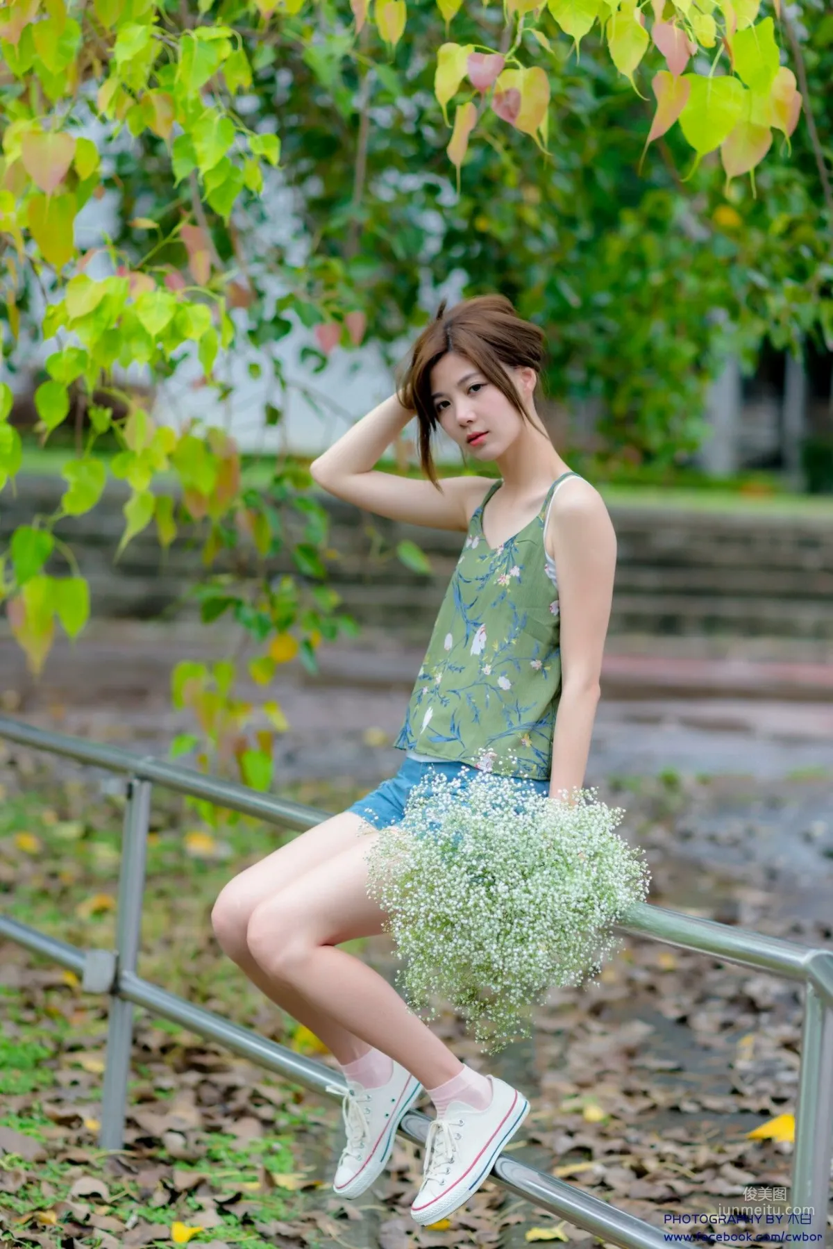 [Taiwan Beauties] Dash Xu, Afternoon Session at Youchang Elementary School Fashion Outdoor Shoot Photo Set photo 40