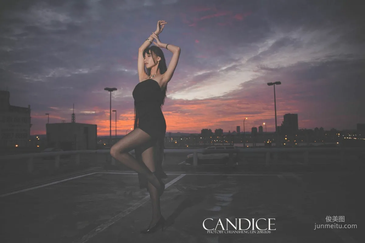 [台灣嫩模] 蔡譯心Candice《車外拍》 寫真集 85