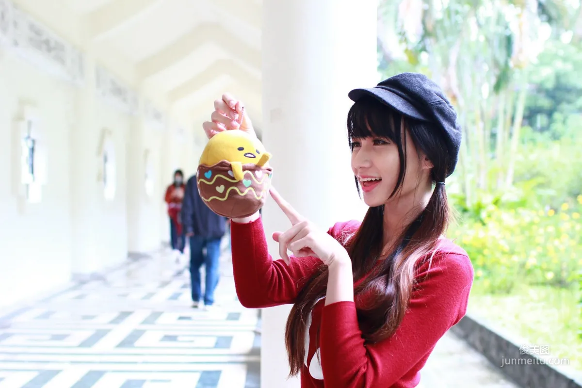 [Taiwan Beauties] Cai Yixin, Chiang Kai-shek Memorial Hall + Fujin Street Fashion Outdoor Shoot Photo Set photo 50