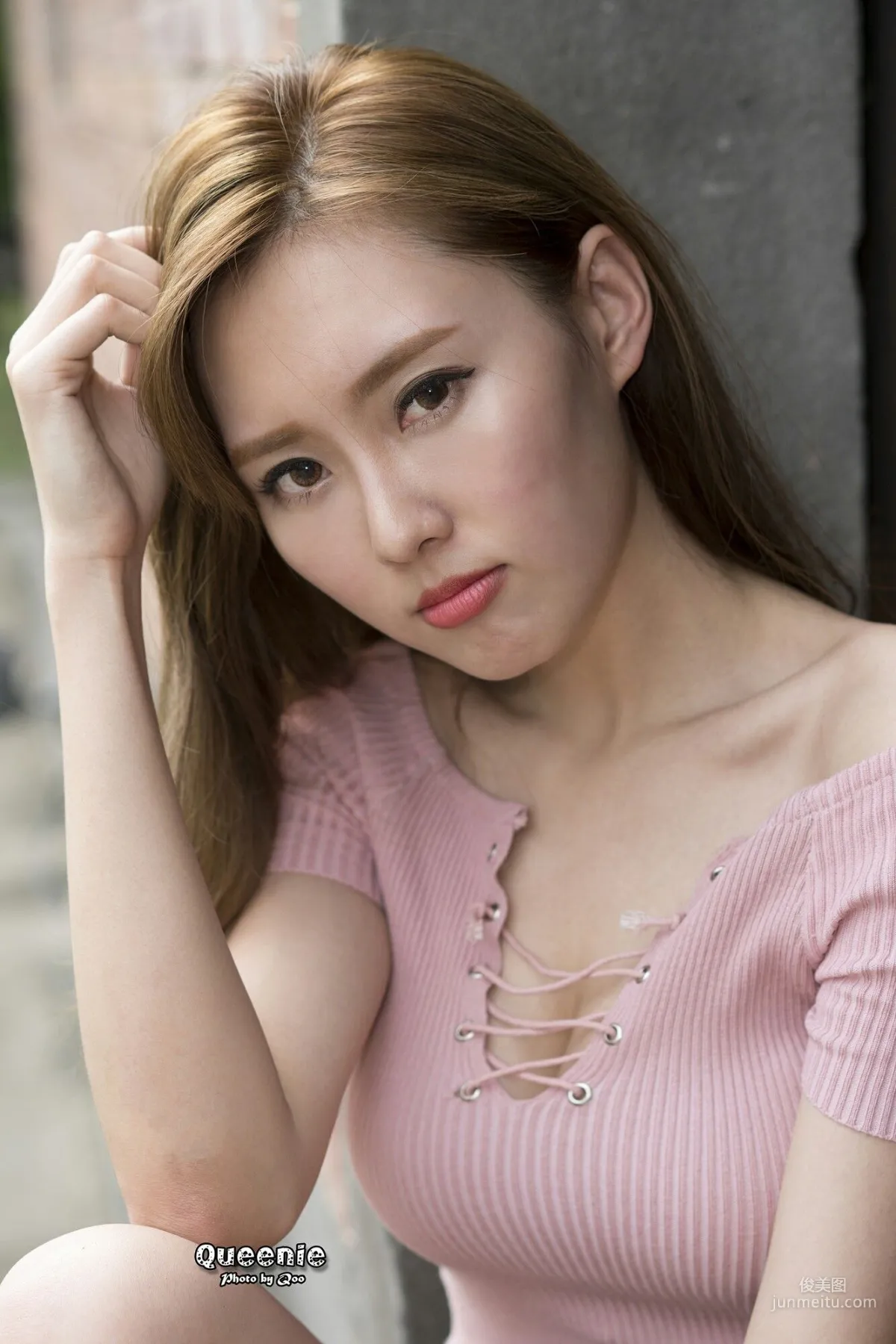 [台灣正妹] Queenie/Q尼 - 熱褲美腿街拍 寫真集 46
