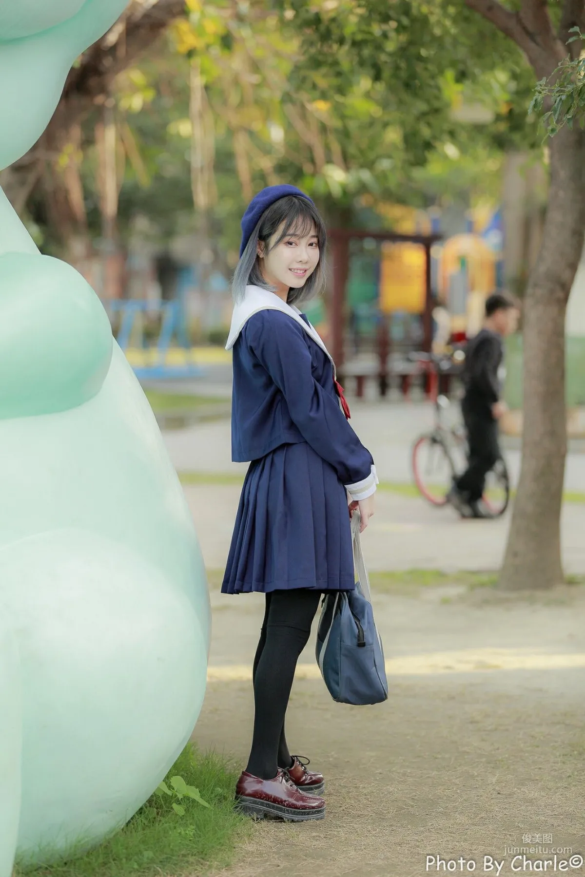 [Taiwan Beauties] An Nitu, Banqiao 435 Outdoor Shoot Photo Set photo 80