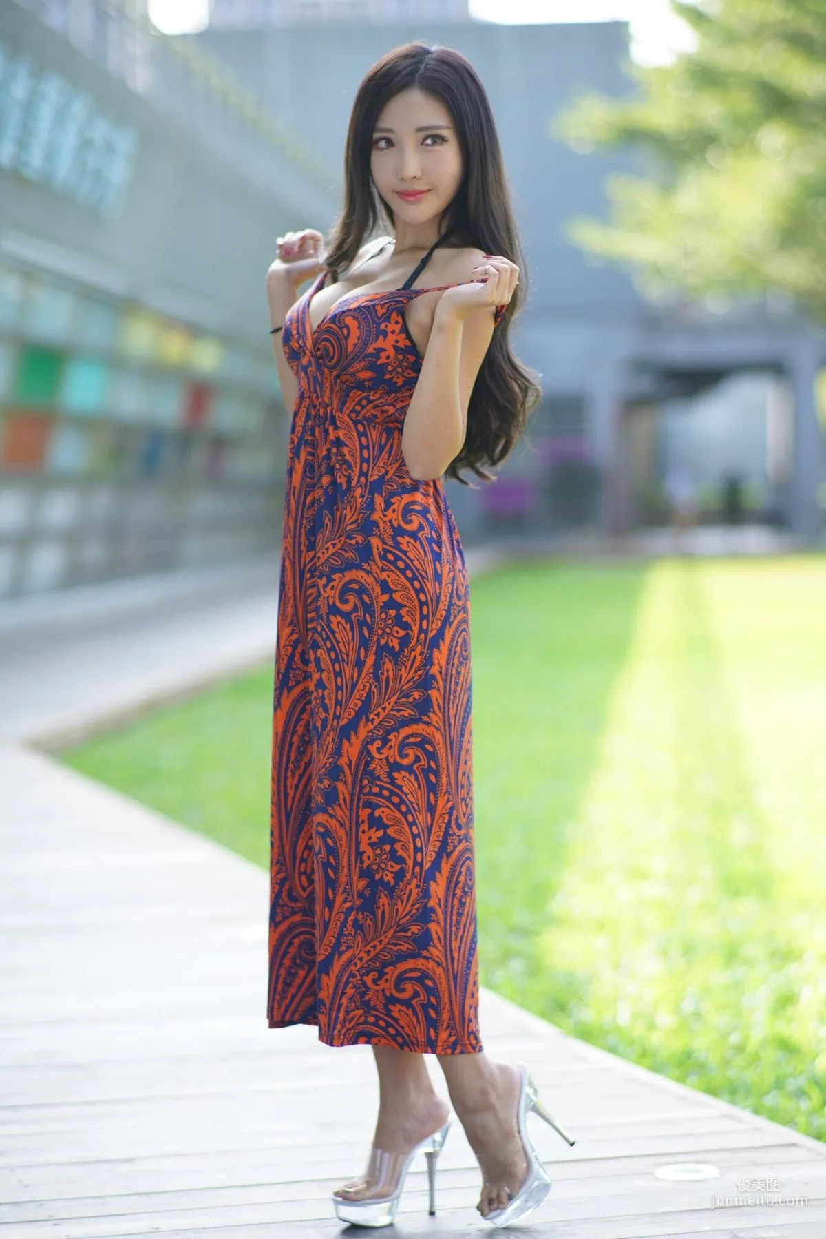 [Taiwan Beauties] Zhao Yun Syuan Taichung Art Museum Long Skirt Series Photo Set photo 26