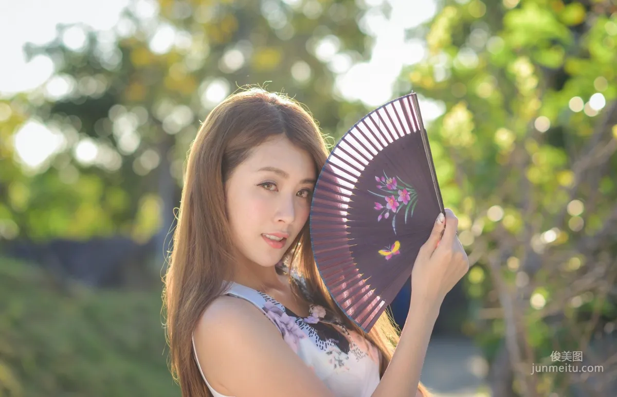[Taiwan Beauties] Miso Xia Qing Classic Qipao + Fresh School Uniform Photo Set photo 57