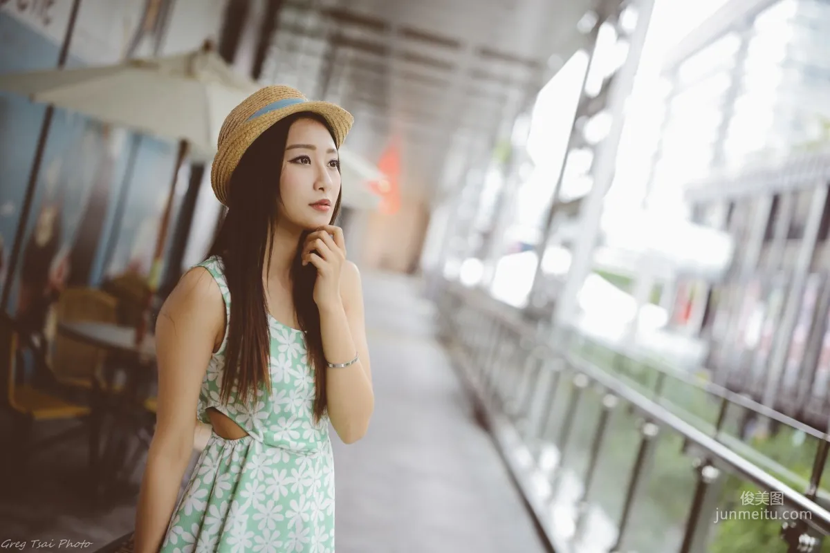 [Taiwan Beauties] Joan Xiaokui, Fresh Leg Model Style and Xinyi Street Snap Photo Set photo 30