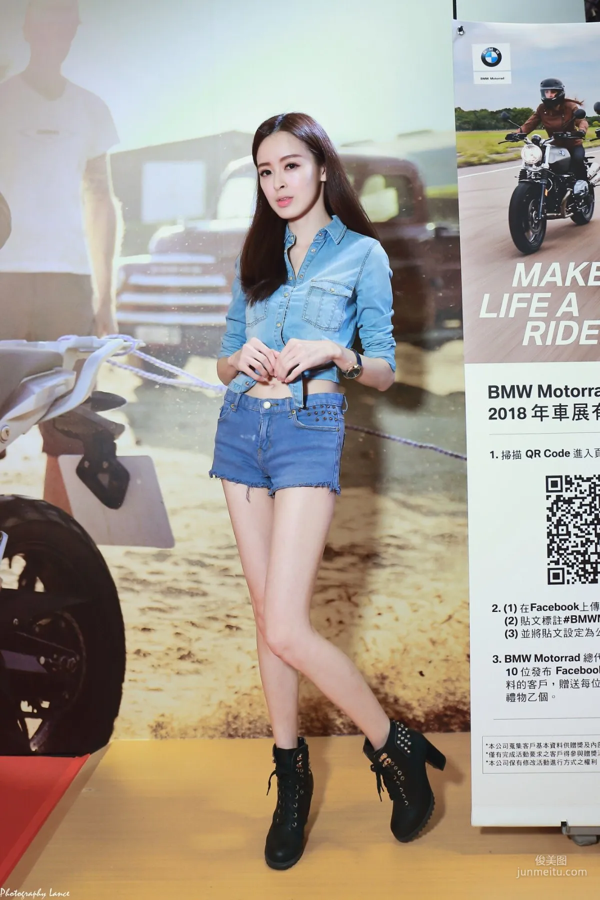 [Taiwan Beauty Model Exhibition Series] 2018 Taipei International Auto Parts + Motorcycle Industry Exhibition Shoot Photo Collection photo 16