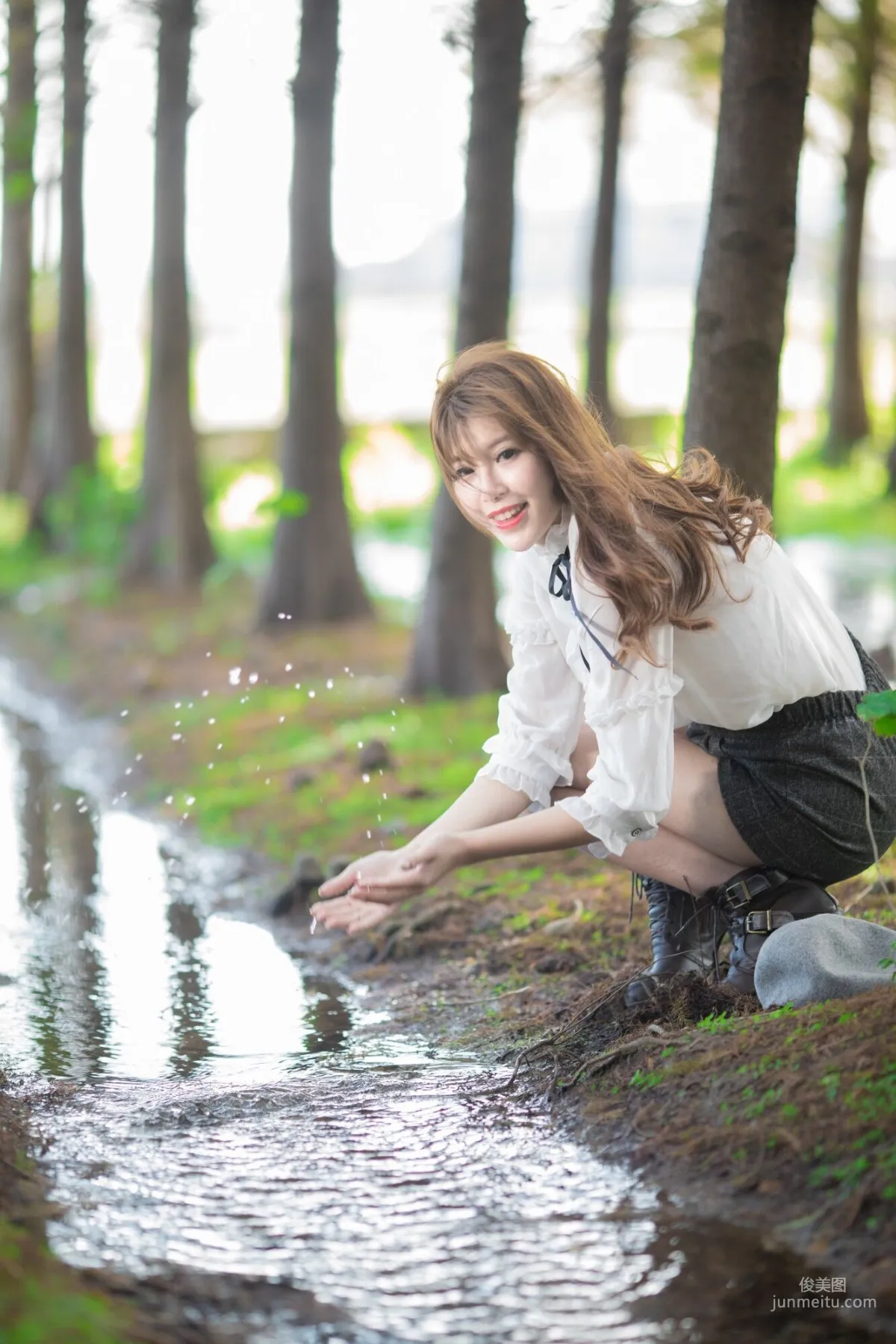[Taiwan Beauties] Wu Yuqi Bald Cypress in Luzhu Photo Set photo 14