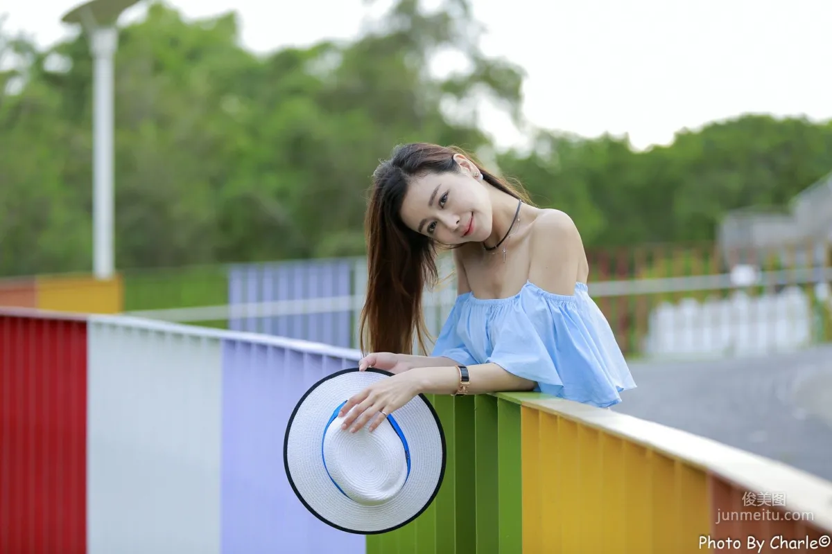 [Taiwan Beauties] Han Yu, Yuanshan Flower Expo Outdoor Shoot Photo Set photo 11