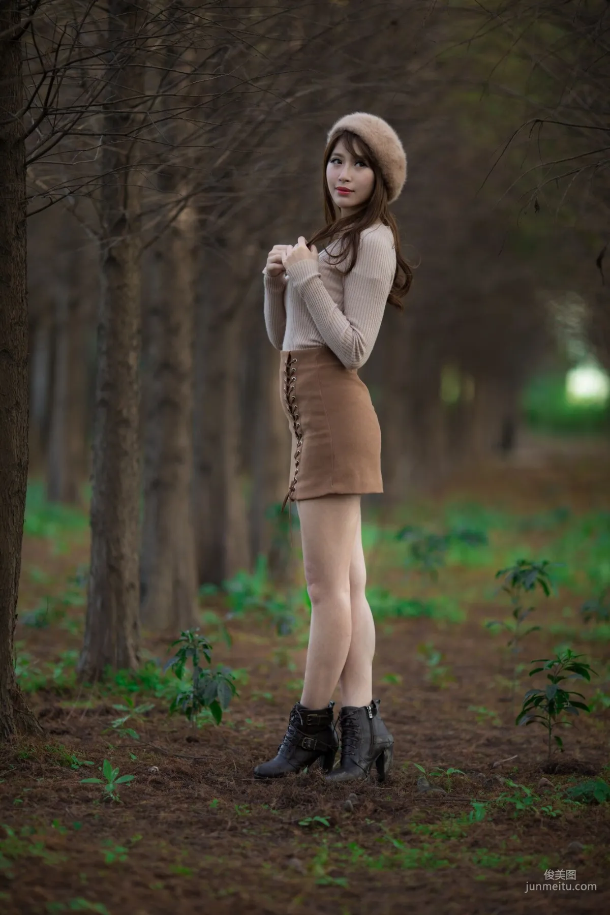 [Taiwan Beauties] Wu Yuqi Bald Cypress in Luzhu Photo Set photo 3