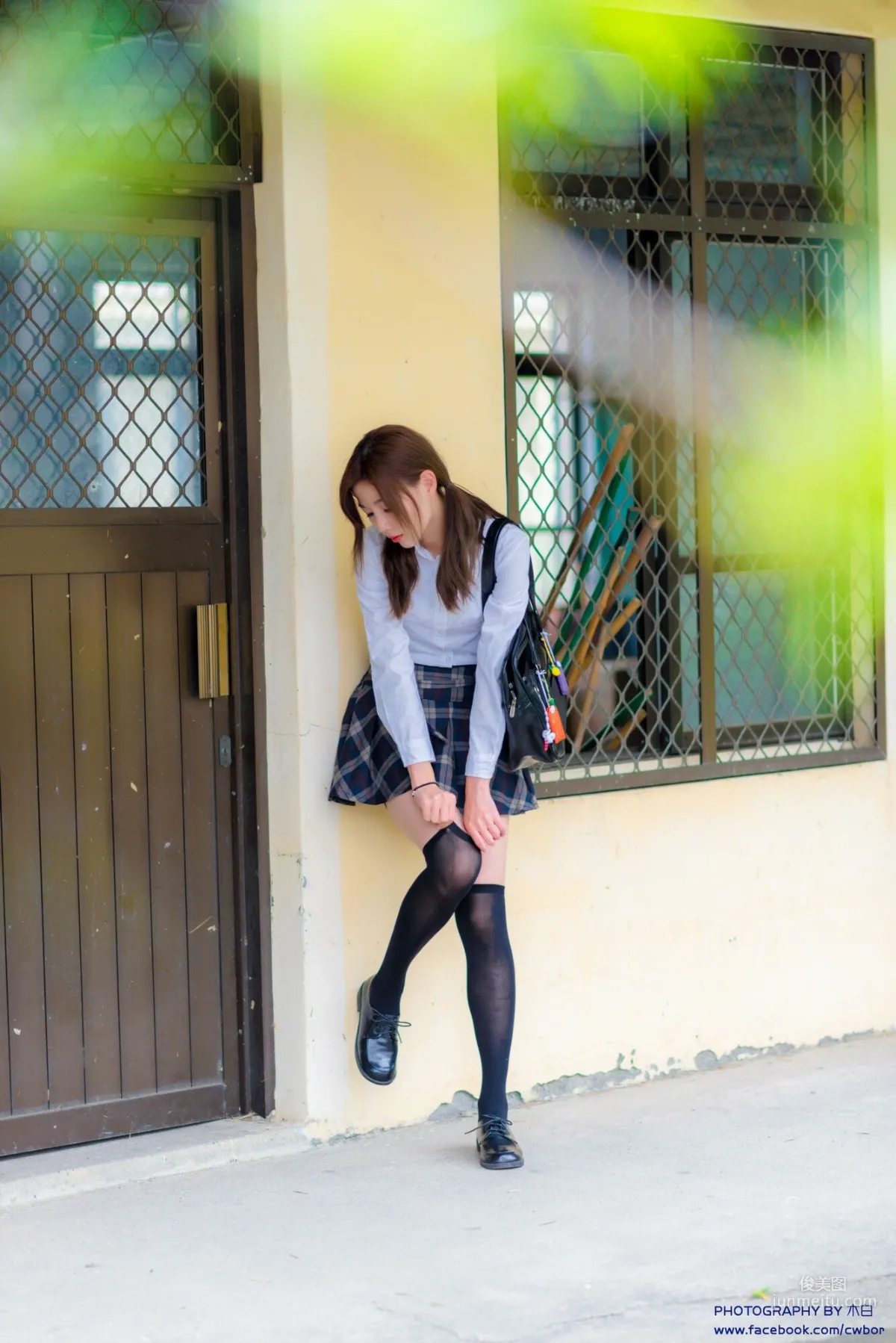 [Taiwan Beauties] Dash Xu, Afternoon Session at Youchang Elementary School Fashion Outdoor Shoot Photo Set photo 16