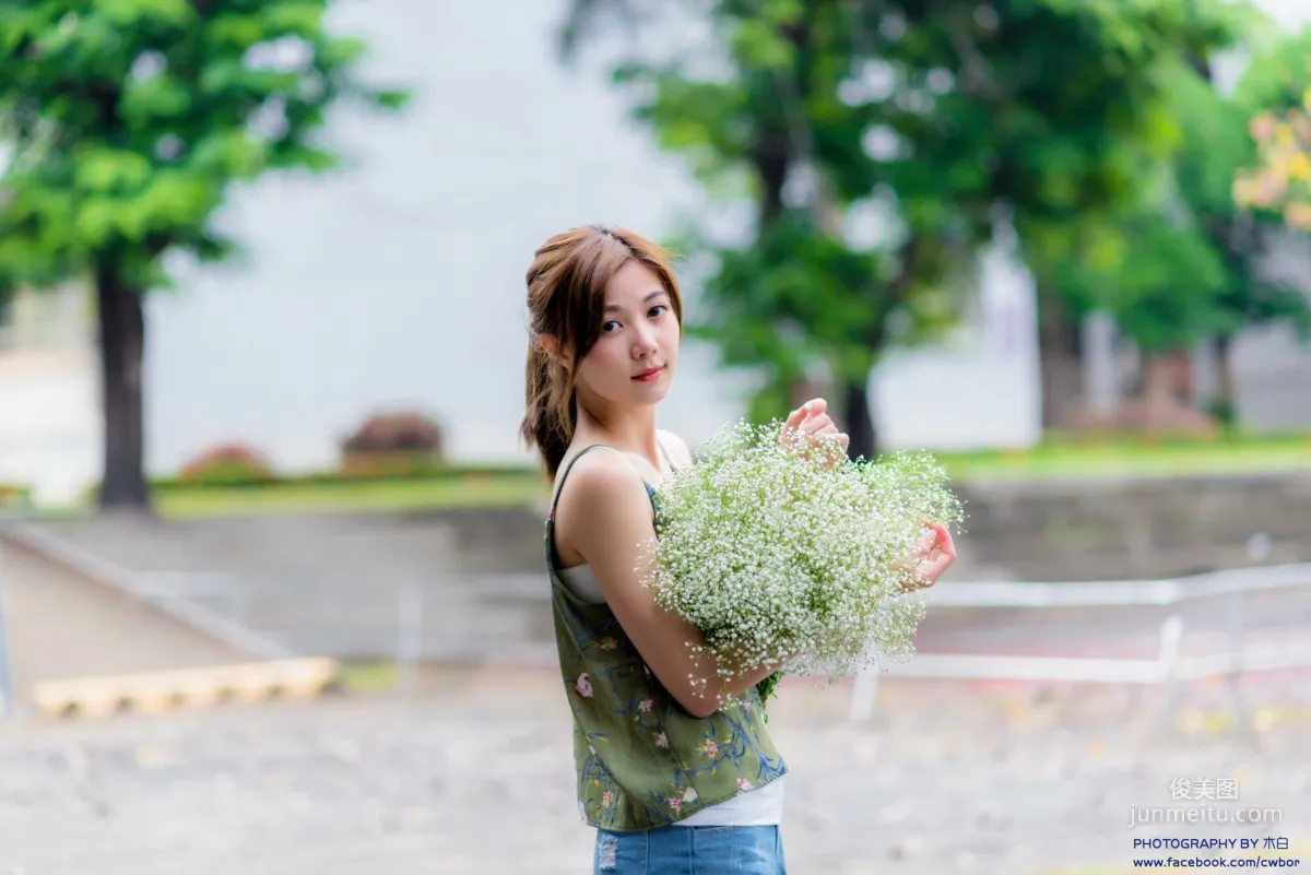 [Taiwan Beauties] Dash Xu, Afternoon Session at Youchang Elementary School Fashion Outdoor Shoot Photo Set photo 37