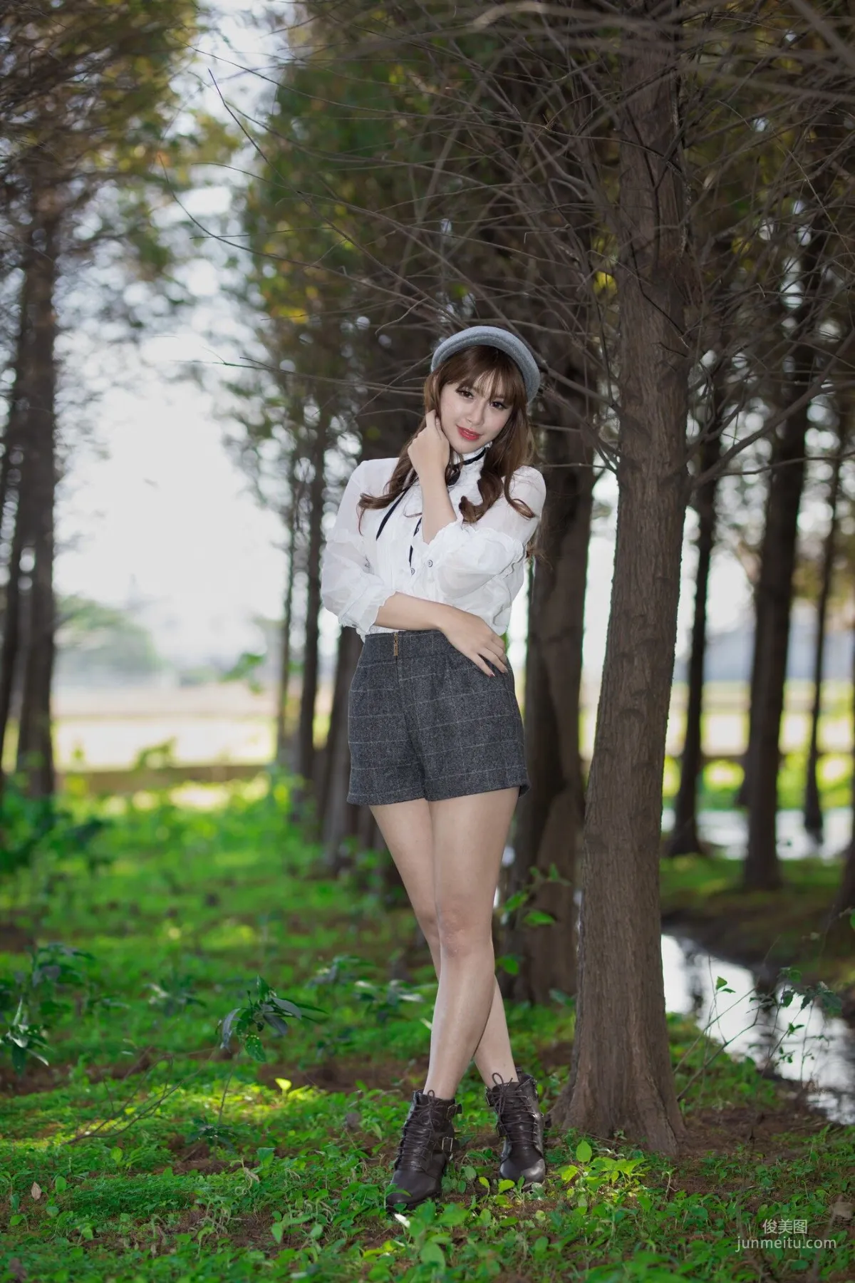 [Taiwan Beauties] Wu Yuqi Bald Cypress in Luzhu Photo Set photo 7