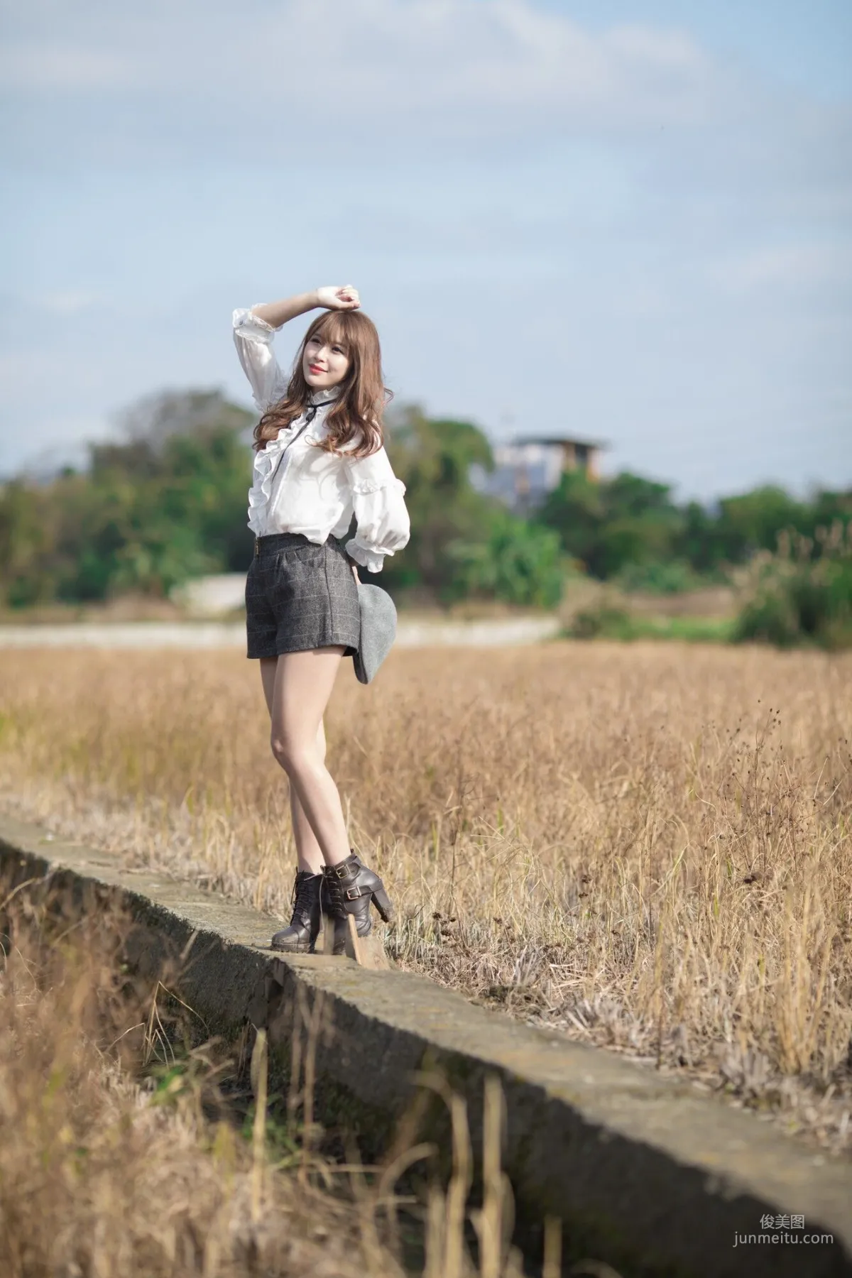 [Taiwan Beauties] Wu Yuqi Bald Cypress in Luzhu Photo Set photo 11