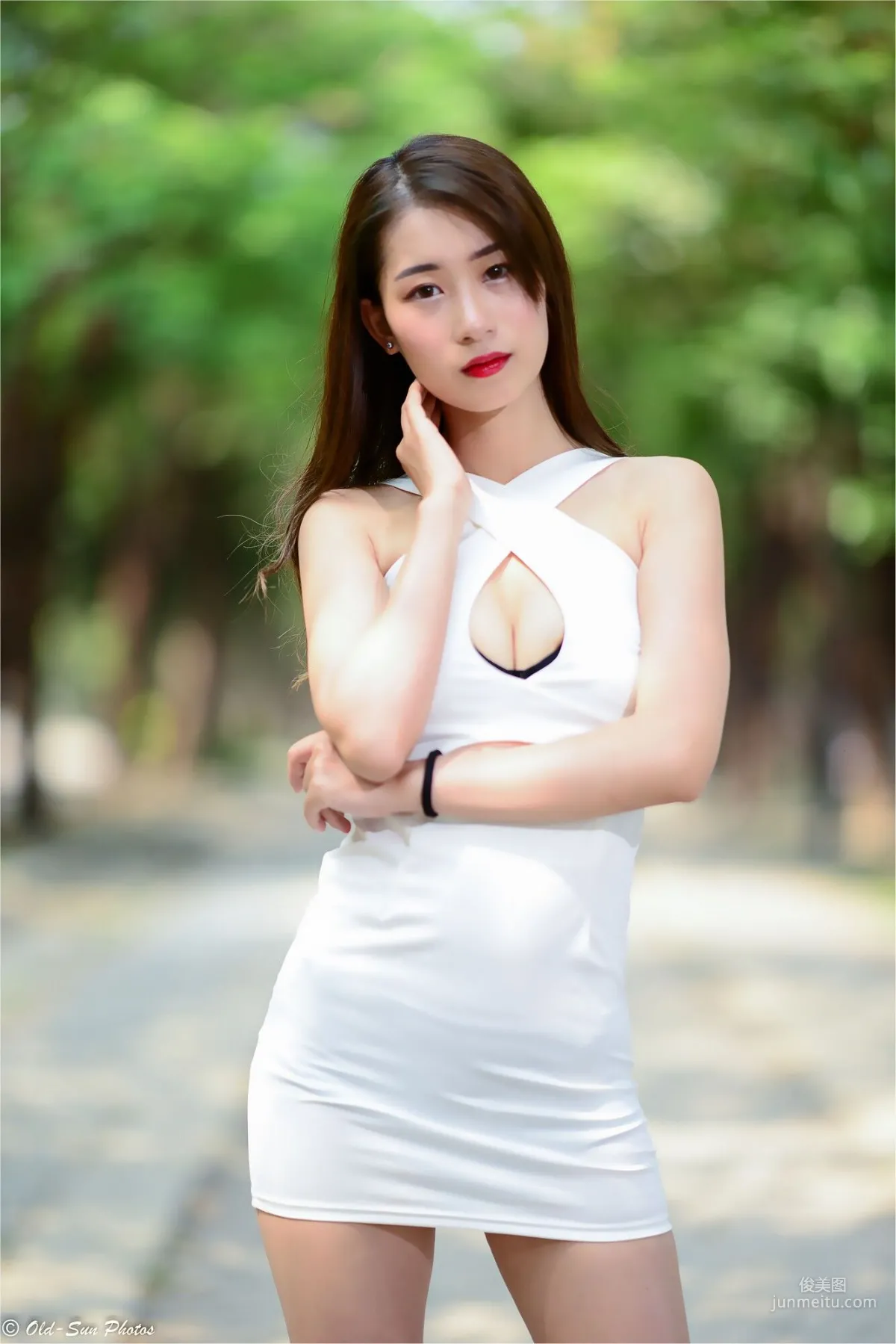 [Taiwan Beauties] Xiao Yu 'Zuoying Botanical Garden' Sexy Outdoor Shoot Photo Set photo 4
