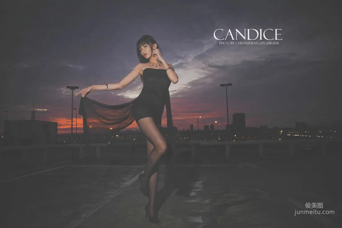 [台灣嫩模] 蔡譯心Candice《車外拍》 寫真集 87