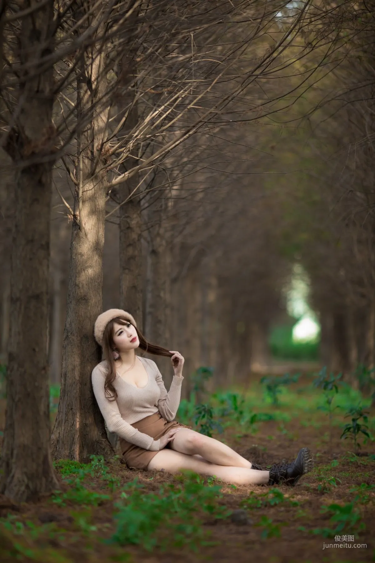 [Taiwan Beauties] Wu Yuqi Bald Cypress in Luzhu Photo Set photo 29