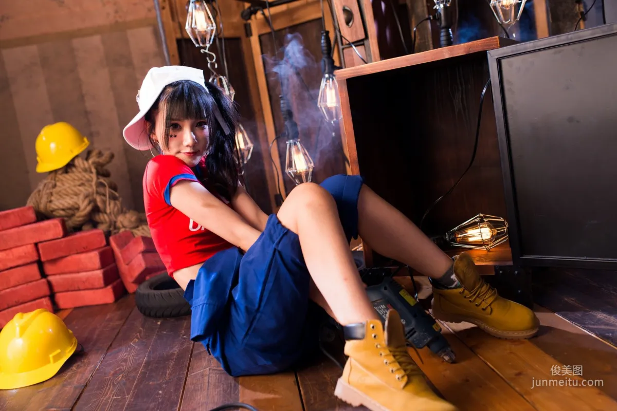 [Taiwan Beauties] Qiao Qiaoer Sylvia, Piano Studio Football Baby Photo Set photo 23