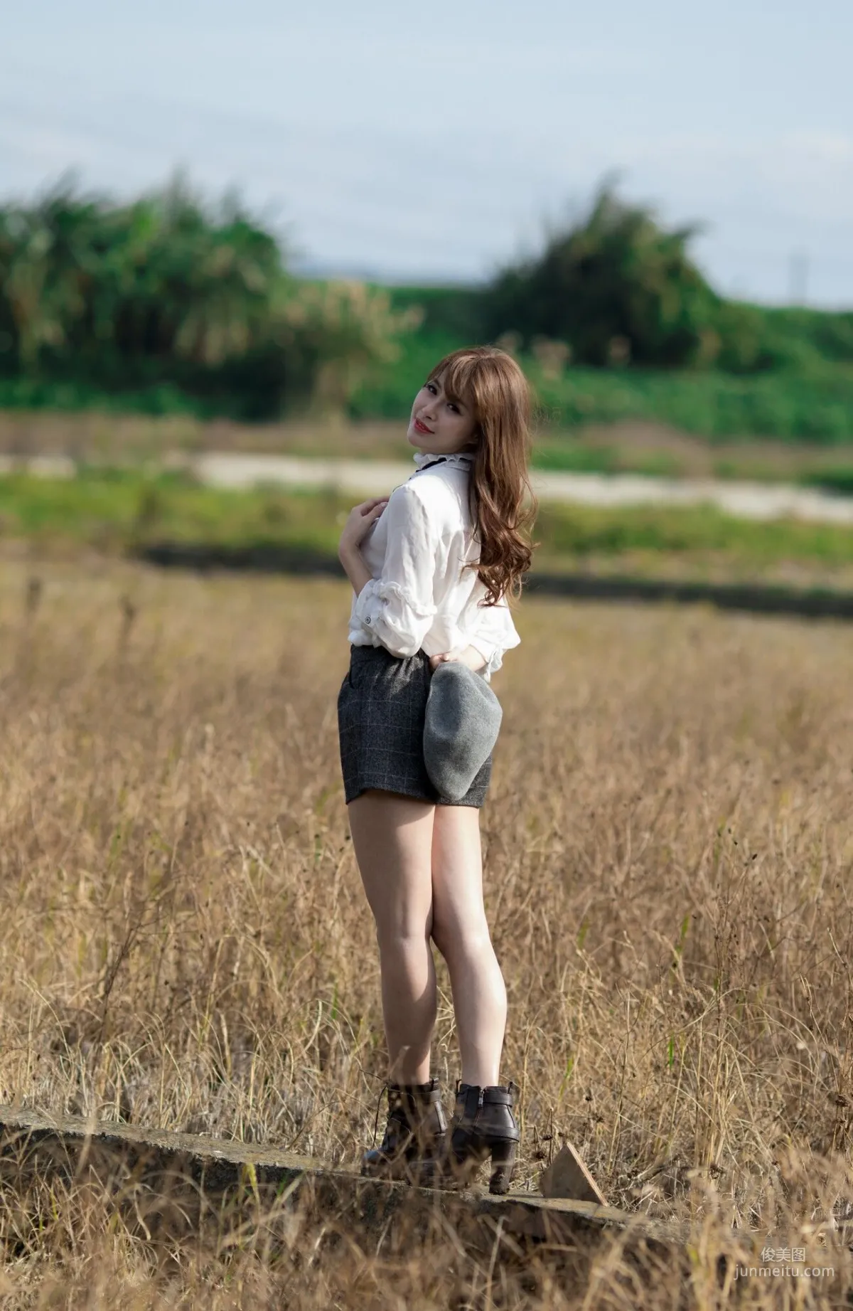 [Taiwan Beauties] Wu Yuqi Bald Cypress in Luzhu Photo Set photo 44