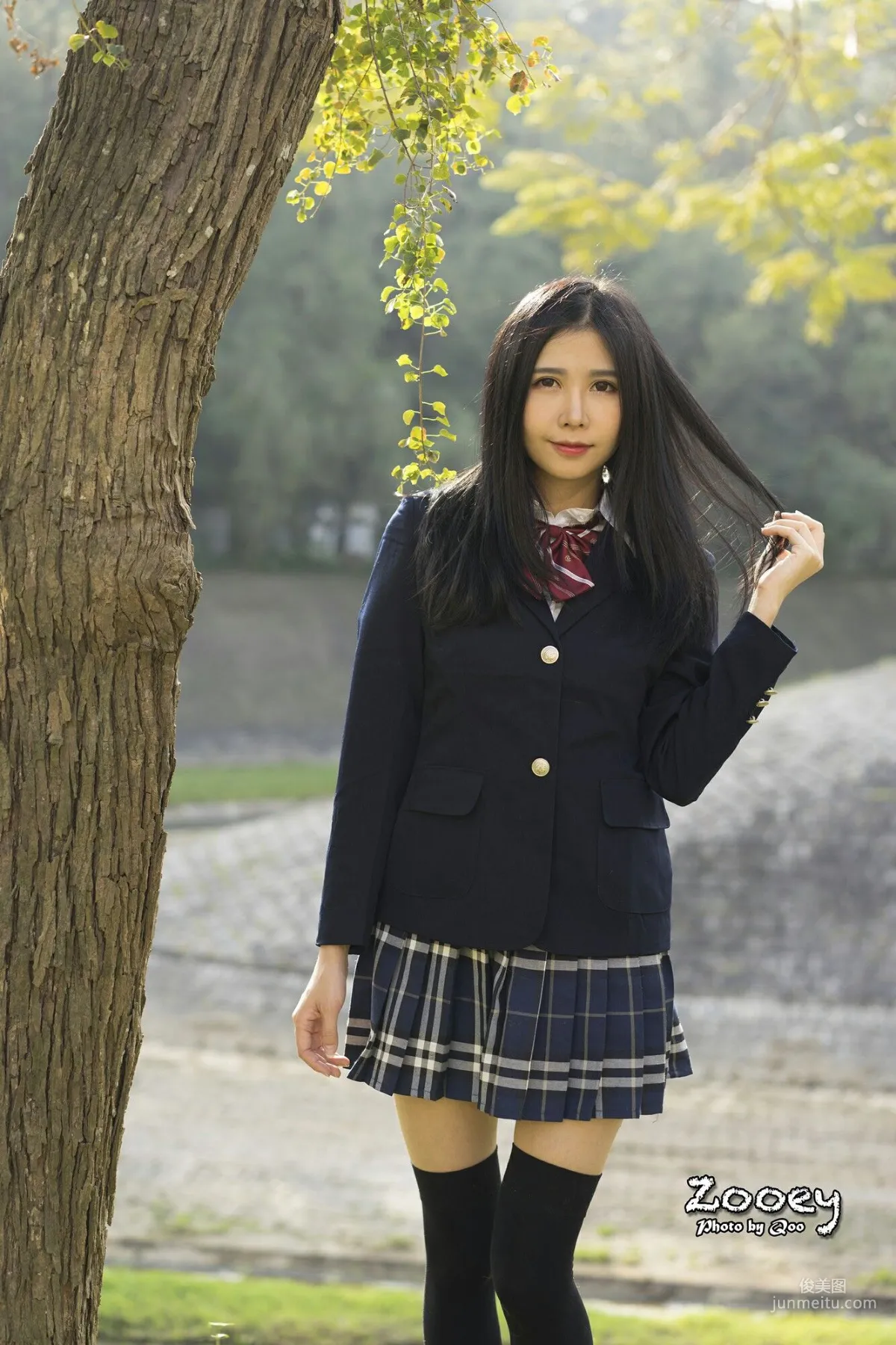 [Taiwan Beauties] Zooey, Outdoor Shoot Fresh and Pure 3 Outfits, Photo Set photo 55
