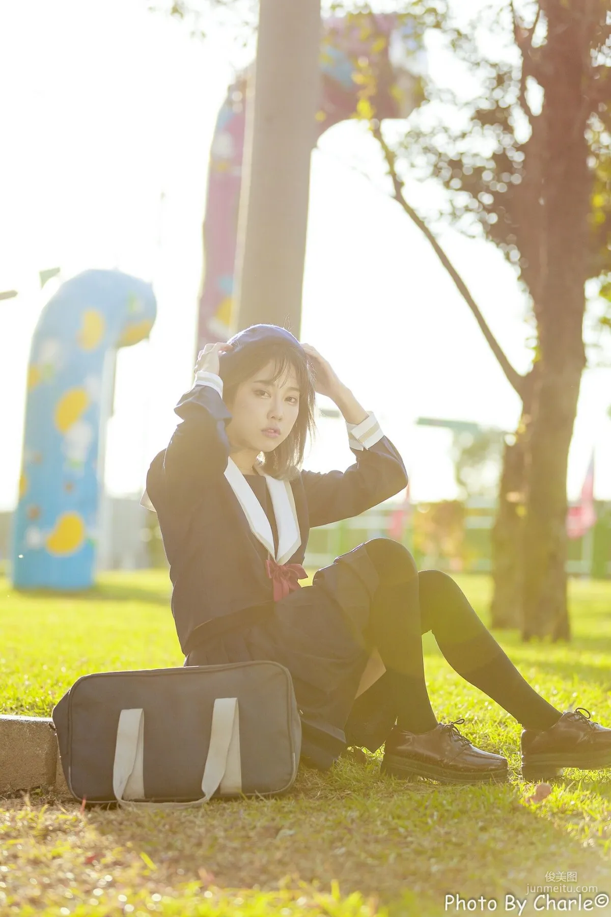 [Taiwan Beauties] An Nitu, Banqiao 435 Outdoor Shoot Photo Set photo 62