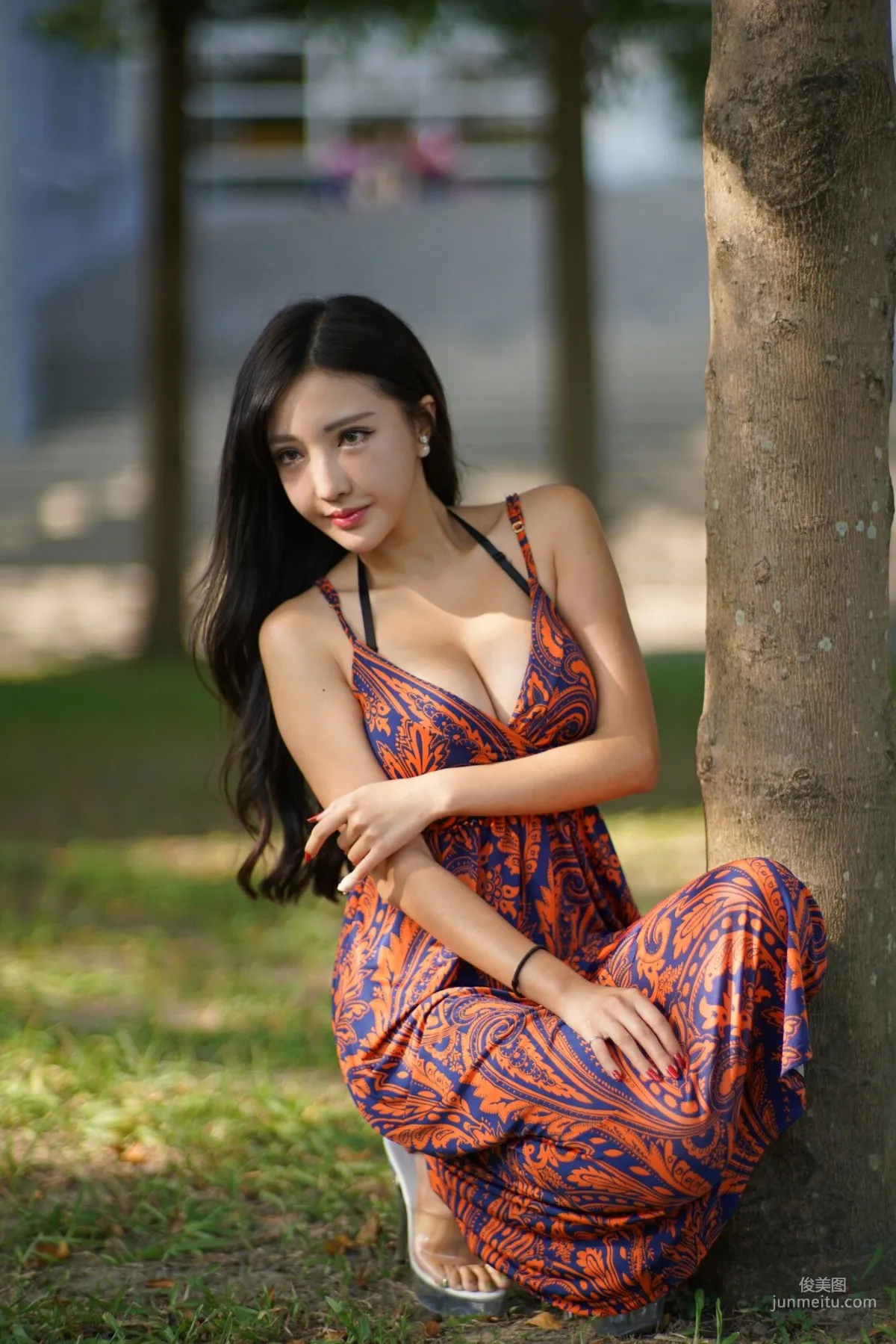[Taiwan Beauties] Zhao Yun Syuan Taichung Art Museum Long Skirt Series Photo Set photo 32